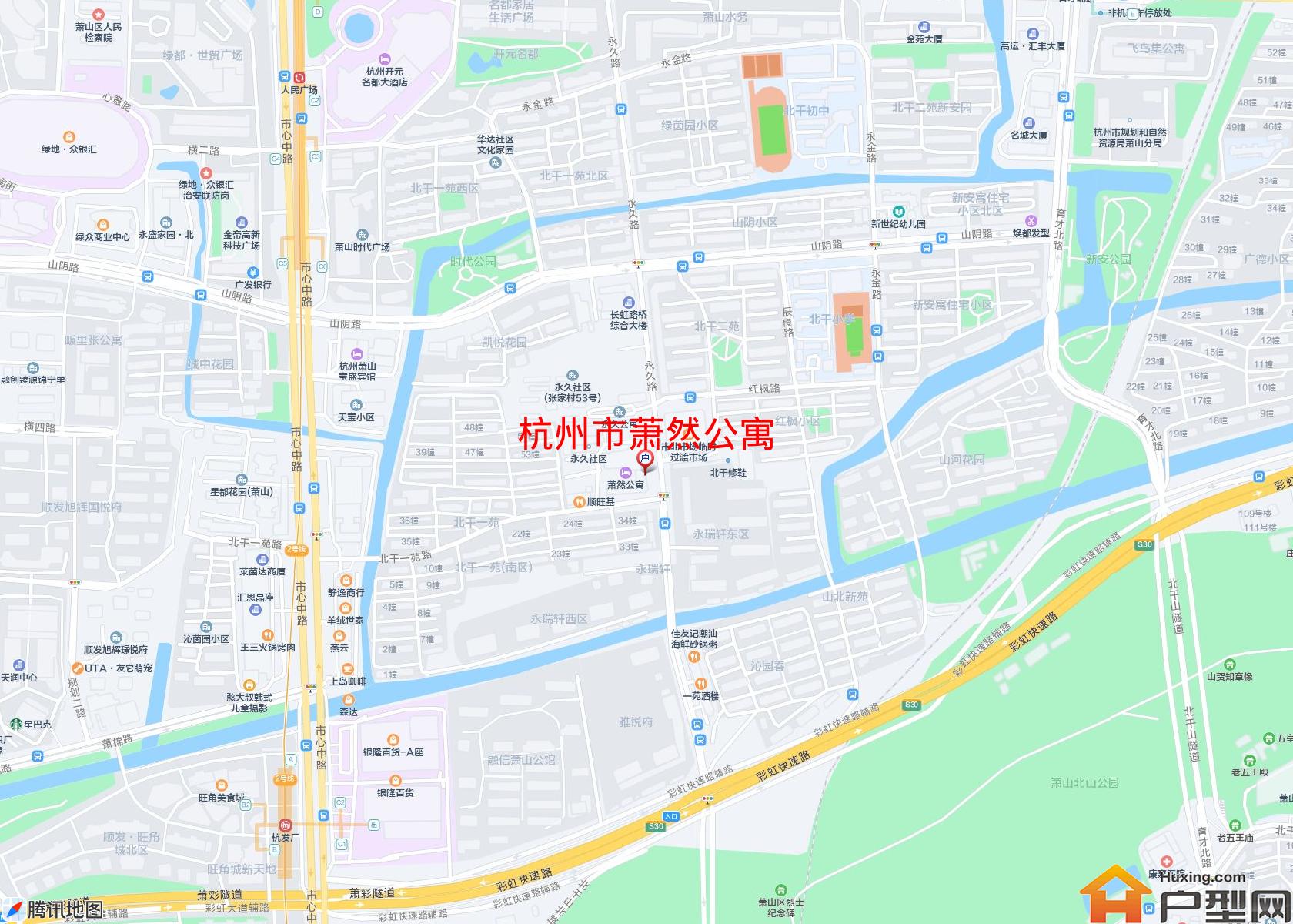萧然公寓小区 - 户型网