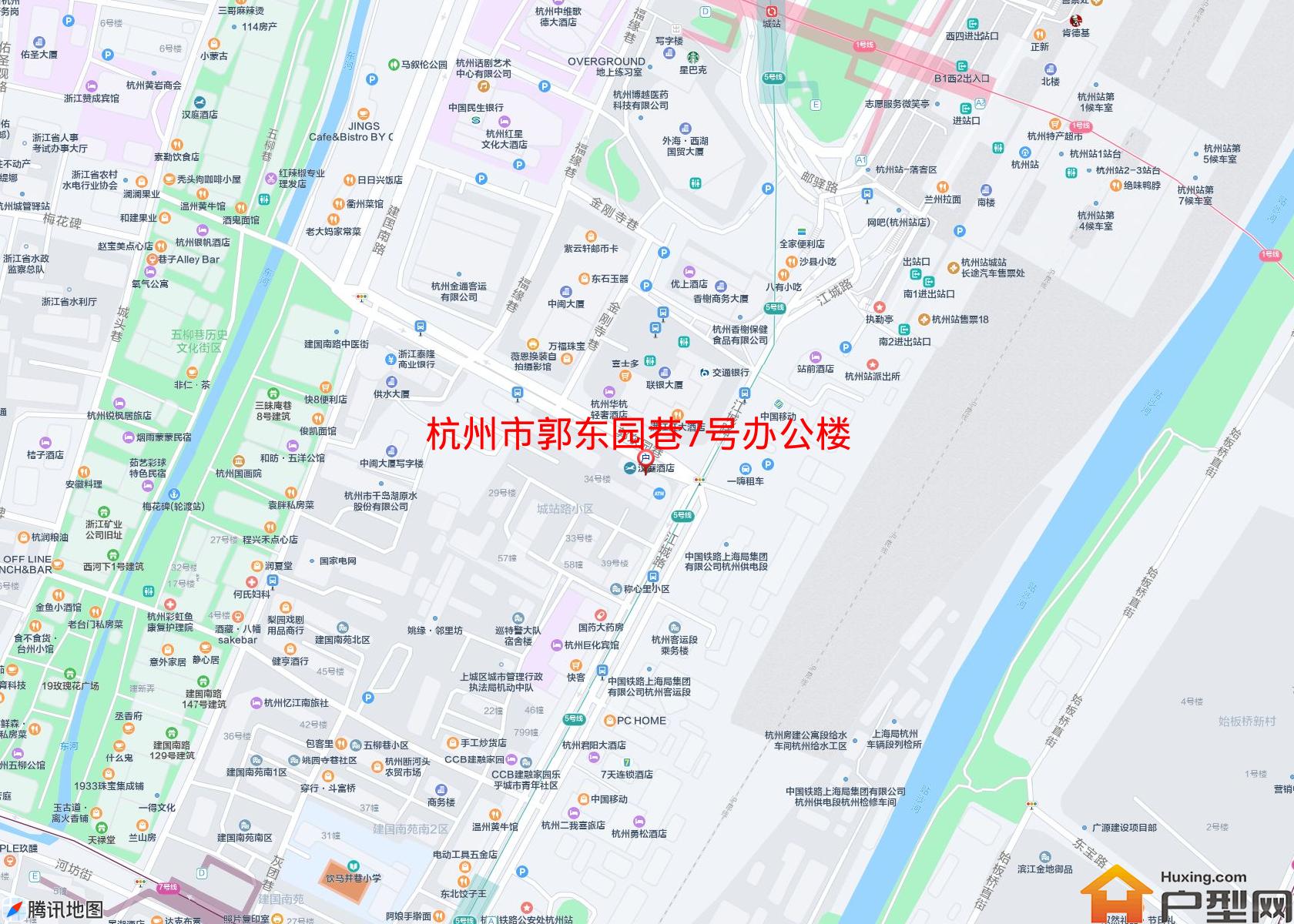 郭东园巷7号办公楼小区 - 户型网