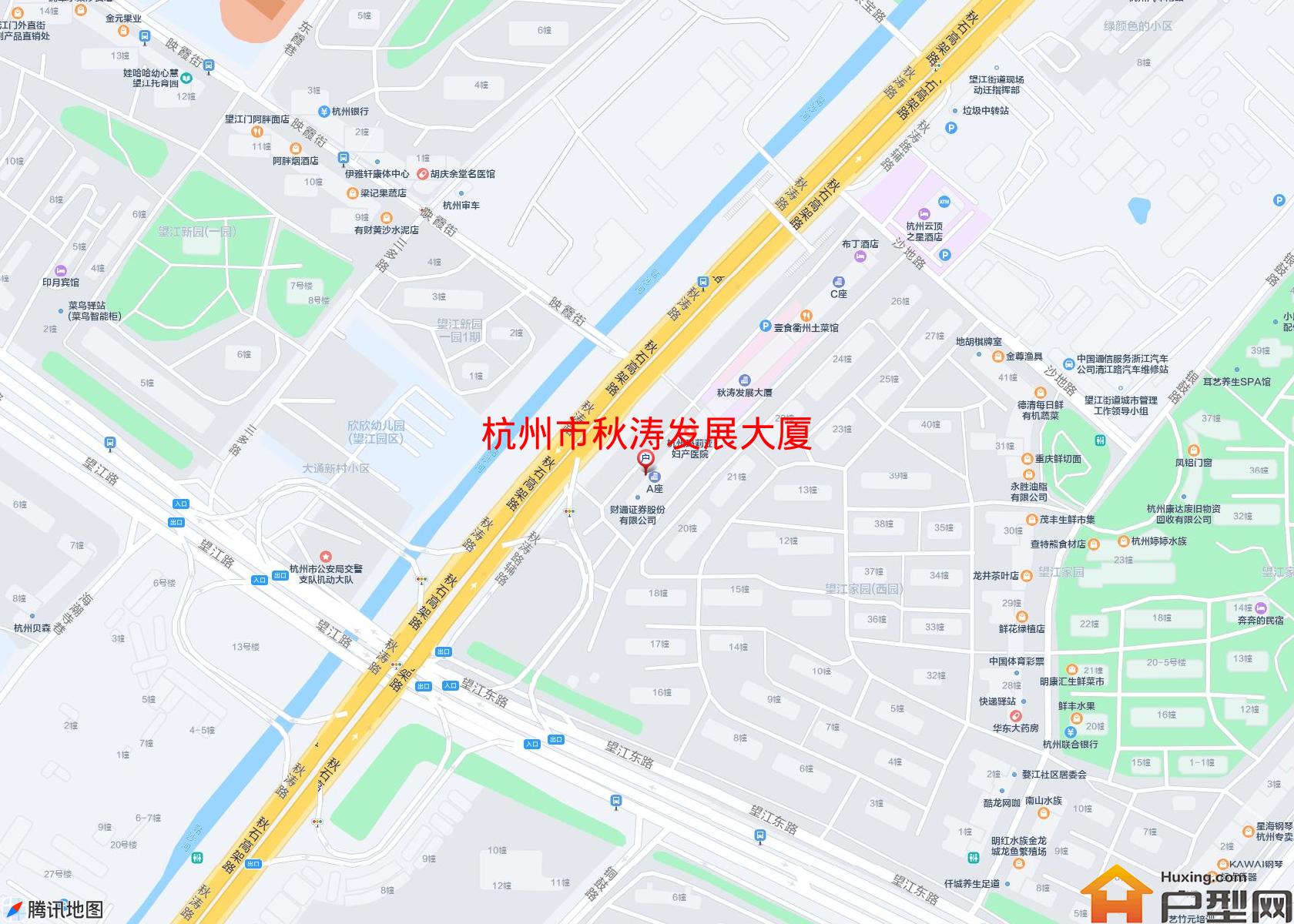 秋涛发展大厦小区 - 户型网