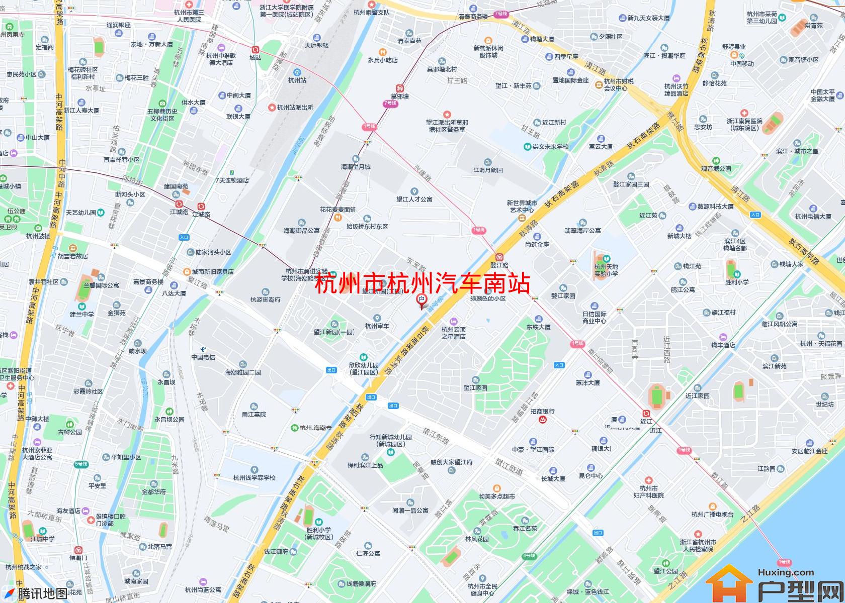 杭州汽车南站小区 - 户型网