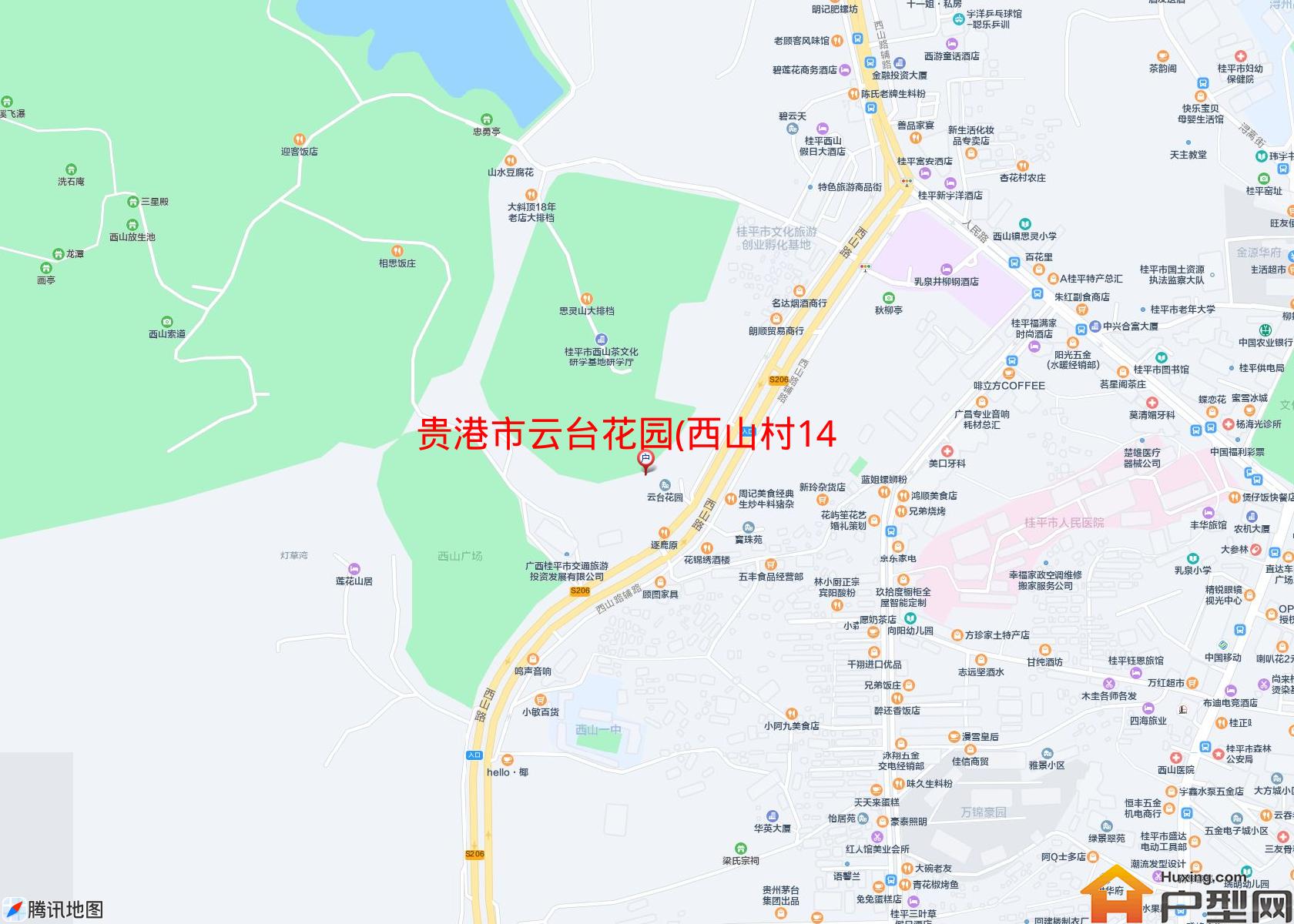 云台花园(西山村14-23号)小区 - 户型网