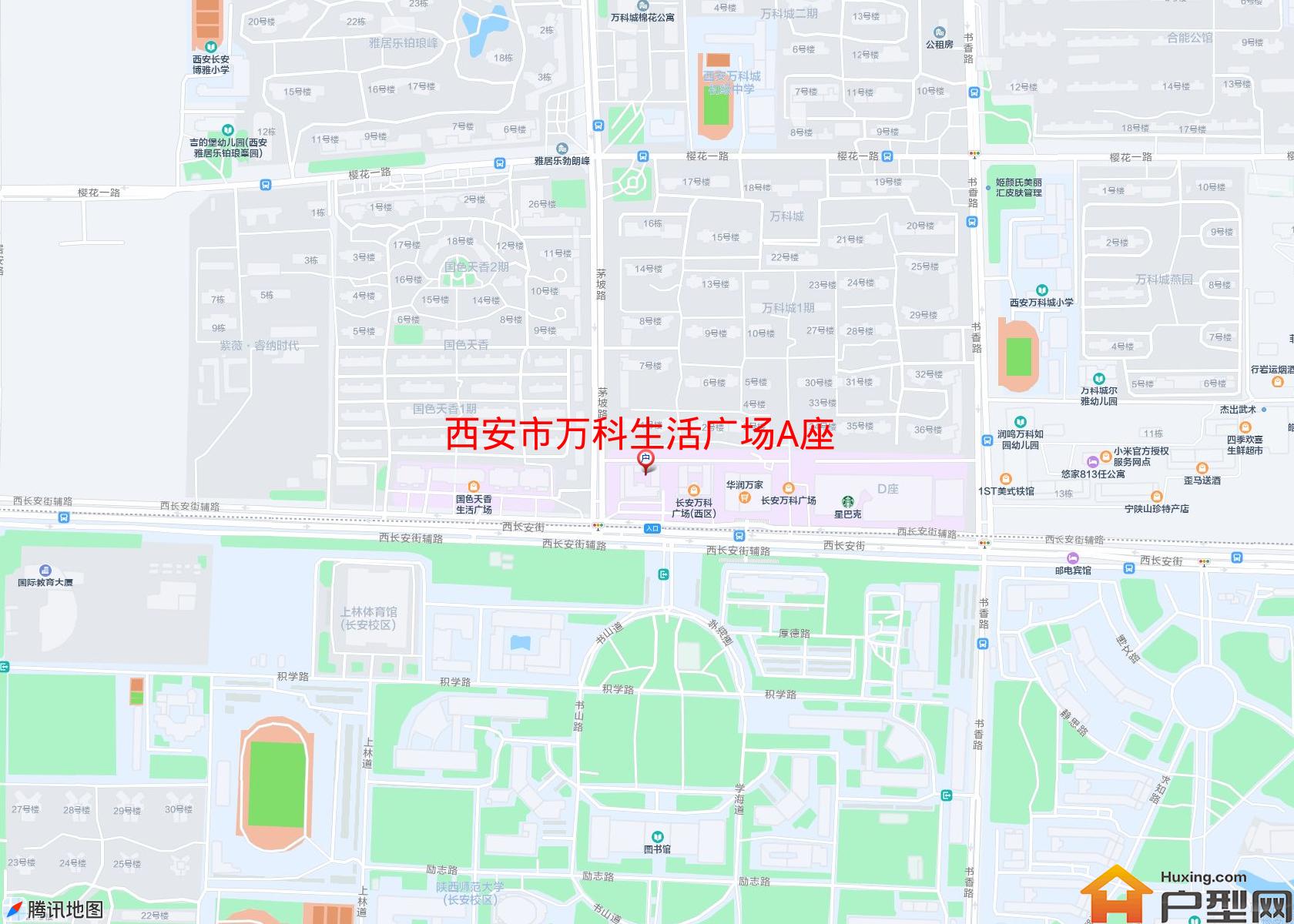 万科生活广场A座小区 - 户型网