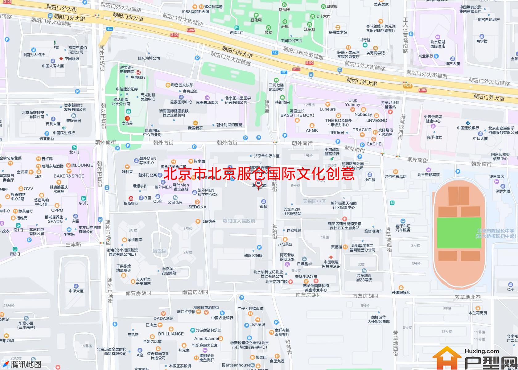 北京服仓国际文化创意产业园小区 - 户型网