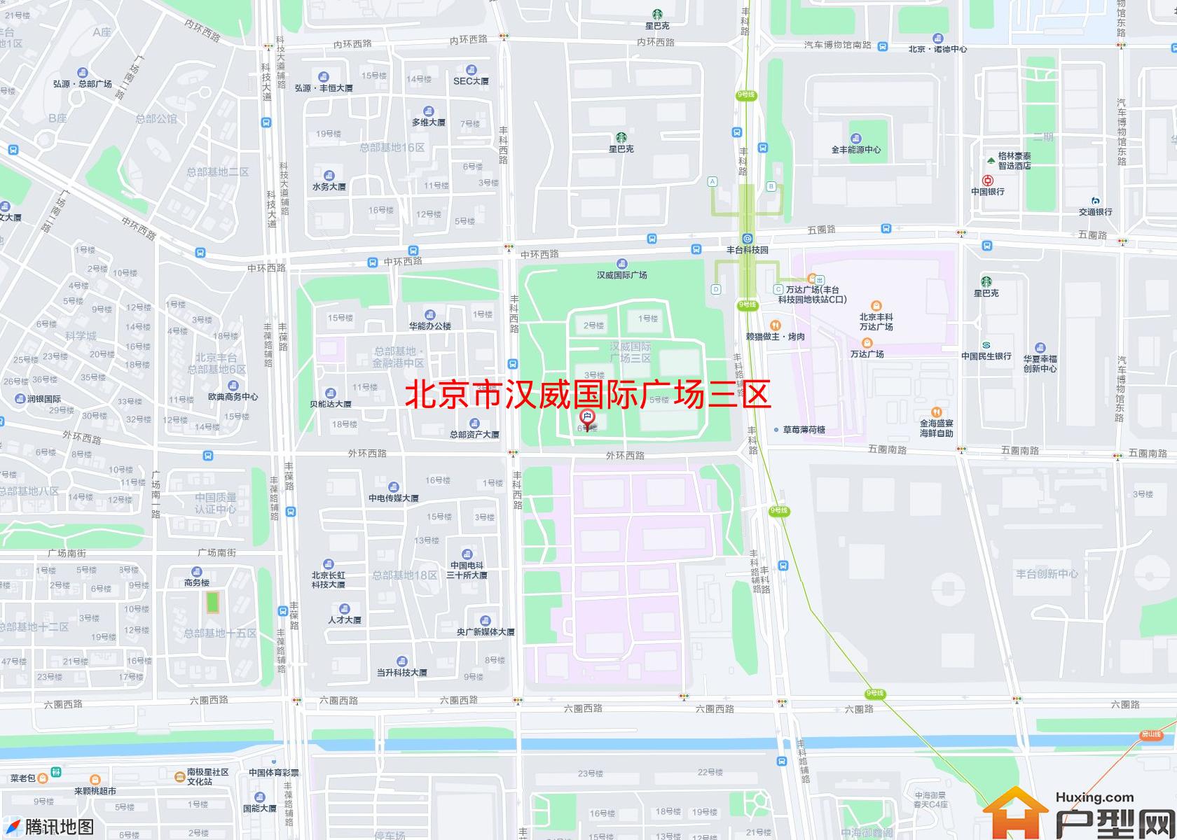 汉威国际广场三区小区 - 户型网