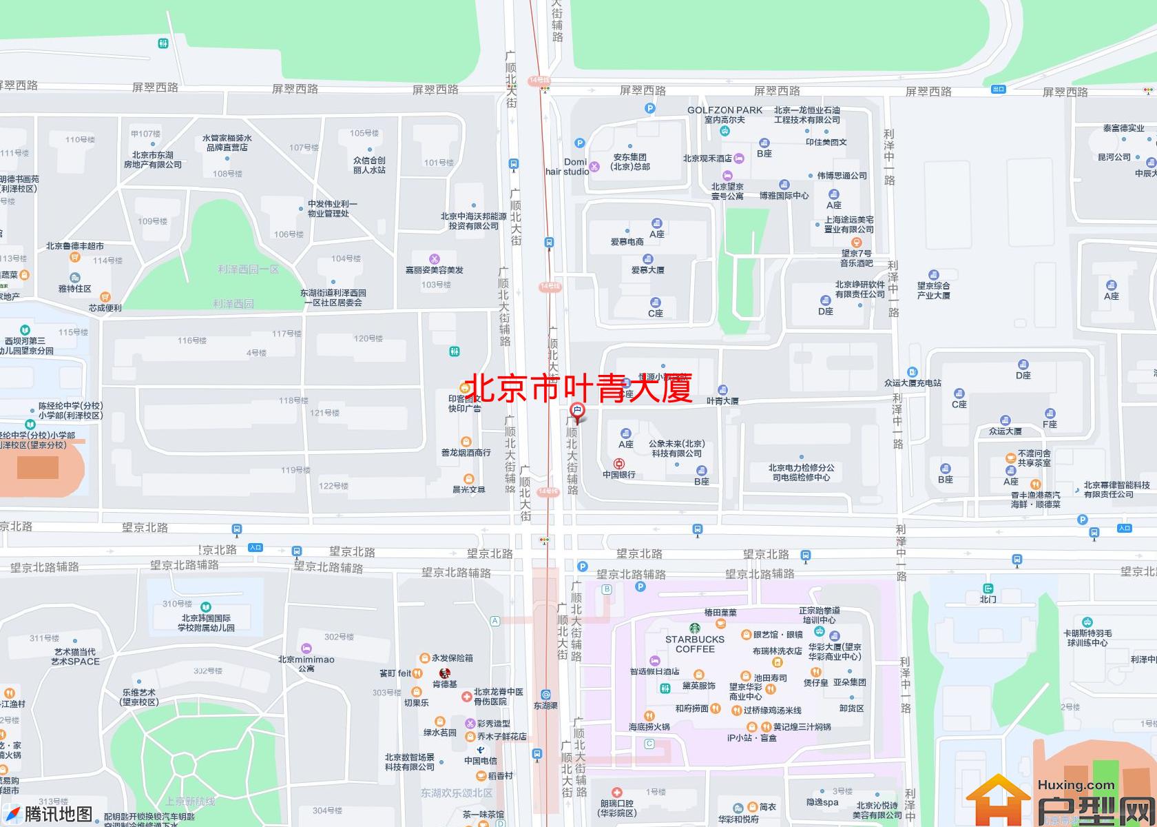 叶青大厦小区 - 户型网