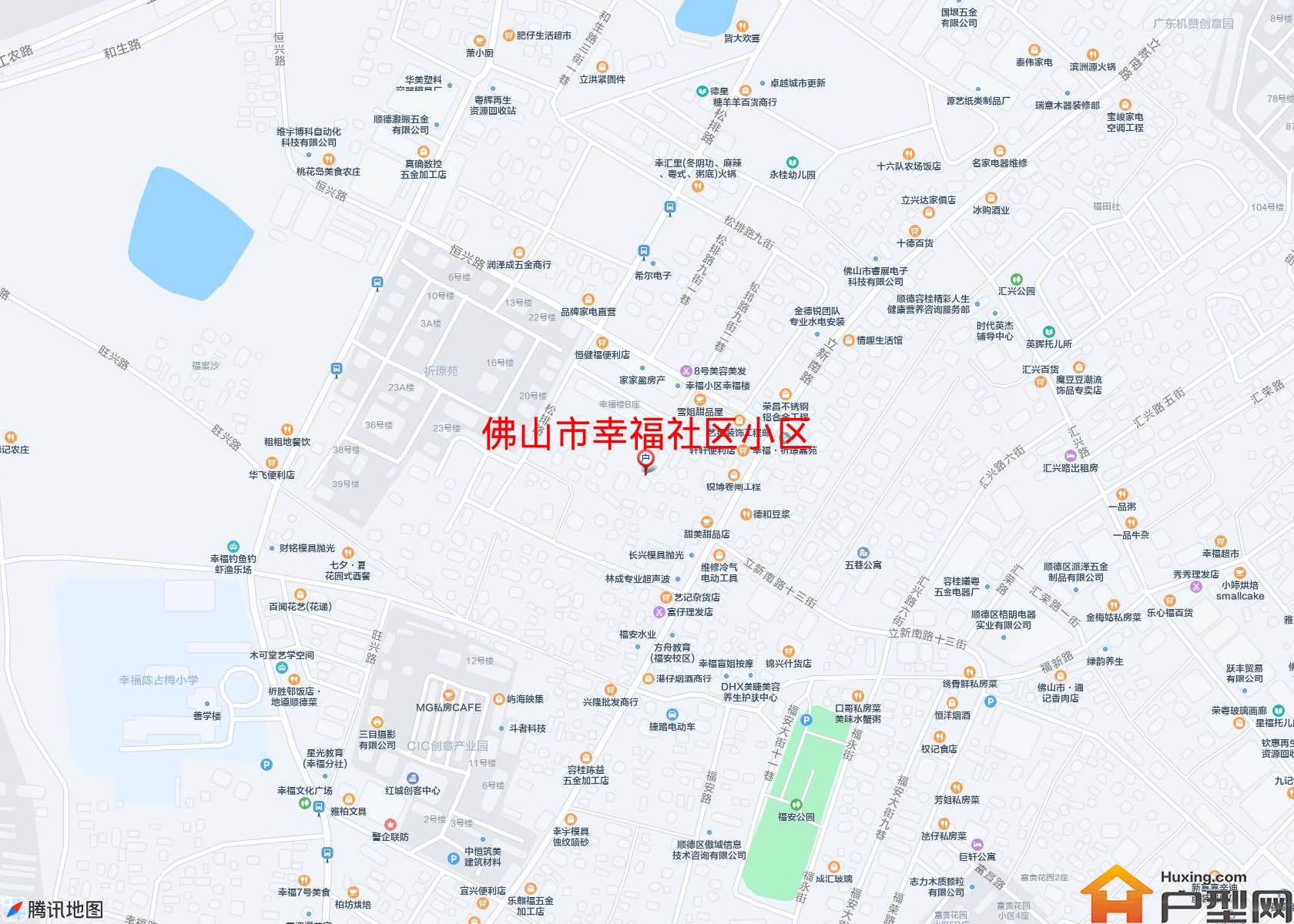 幸福社区小区小区 - 户型网