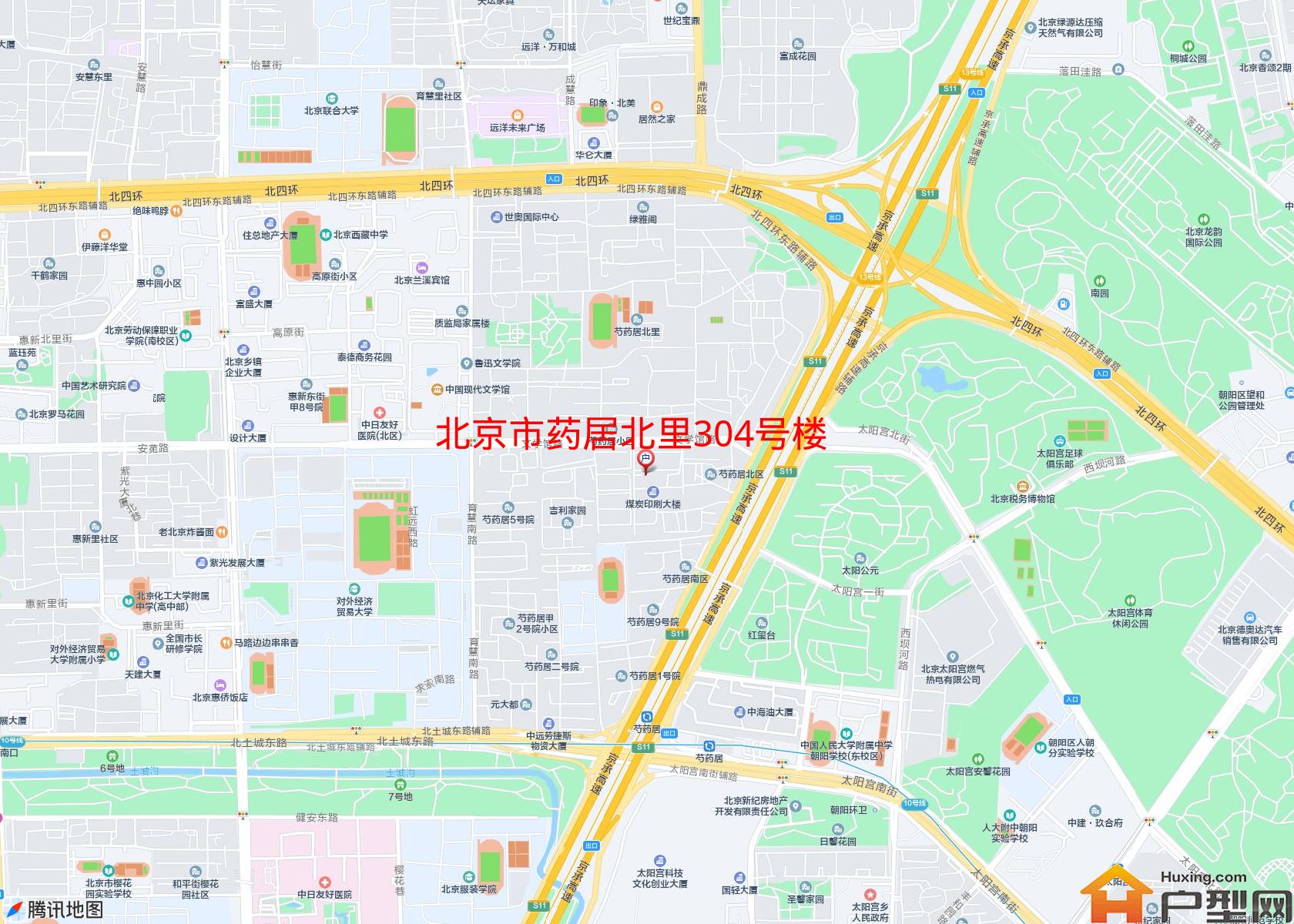 药居北里304号楼小区 - 户型网