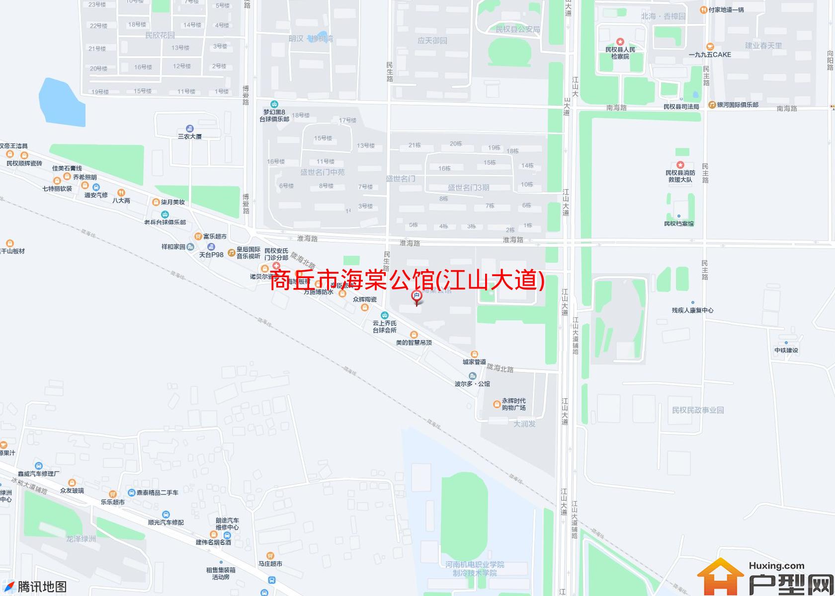 海棠公馆(江山大道)小区 - 户型网