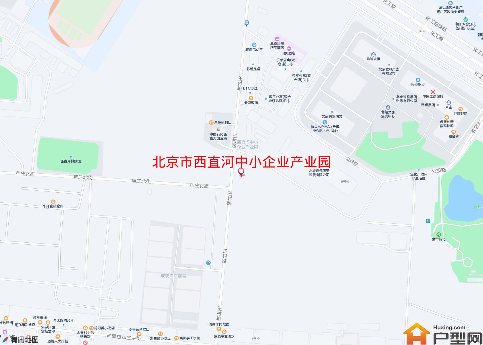 西直河中小企业产业园小区 - 户型网