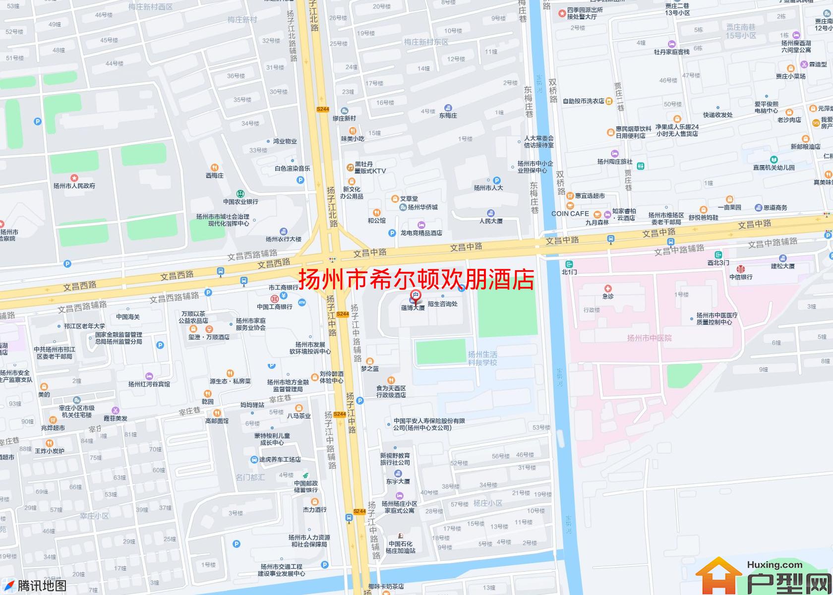 希尔顿欢朋酒店小区 - 户型网
