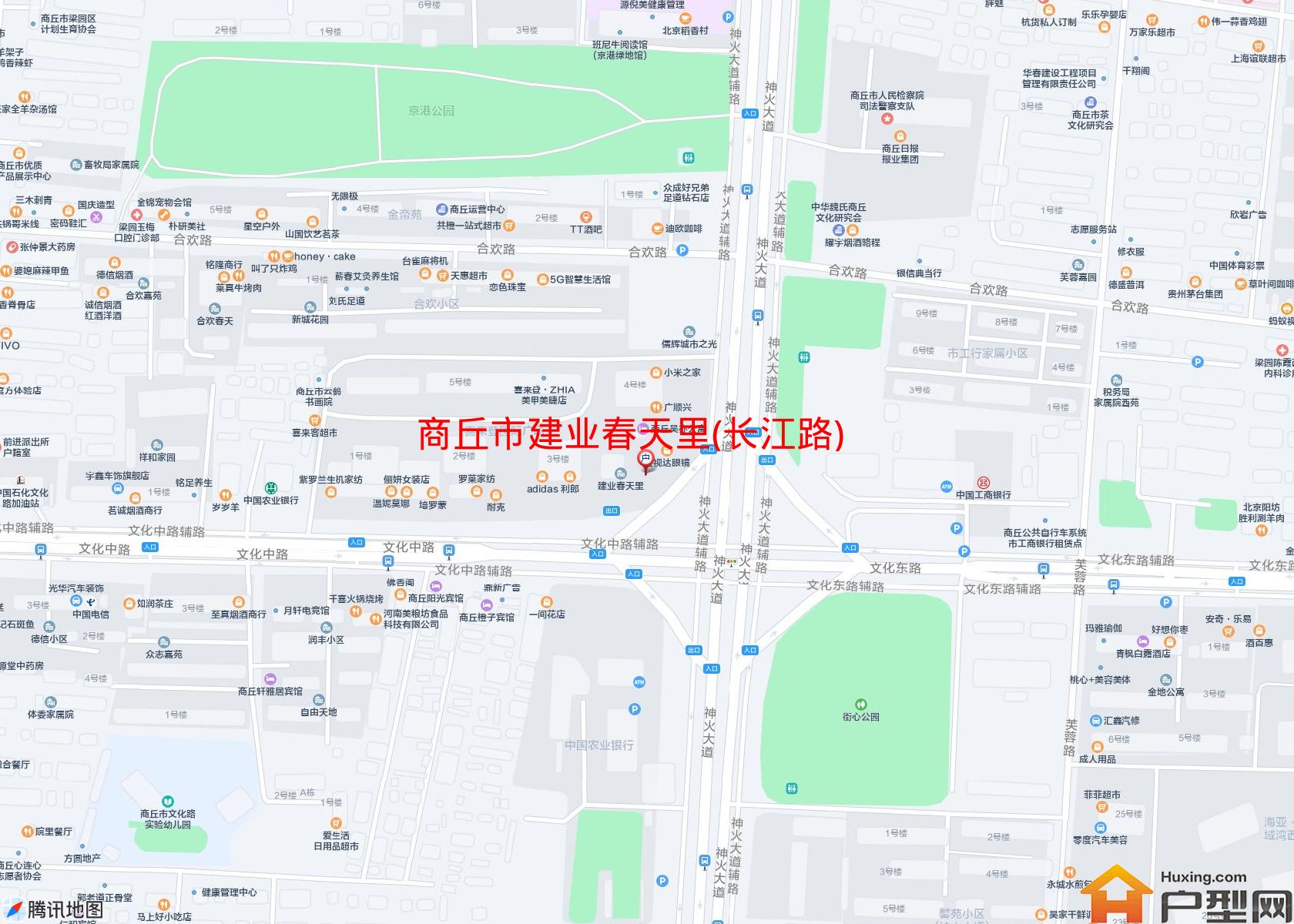 建业春天里(长江路)小区 - 户型网
