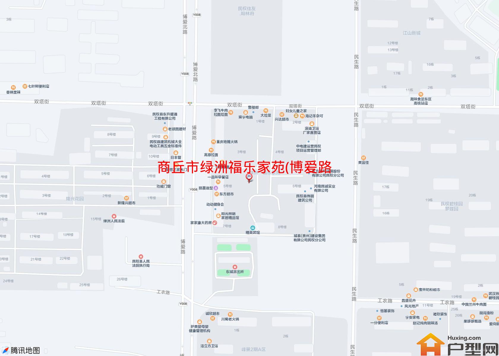 绿洲福乐家苑(博爱路)小区 - 户型网