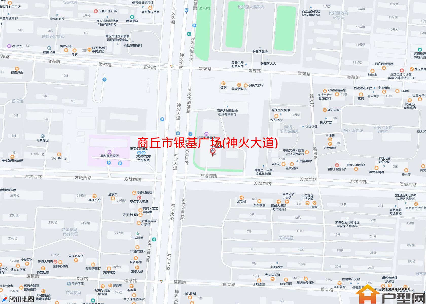 银基广场(神火大道)小区 - 户型网