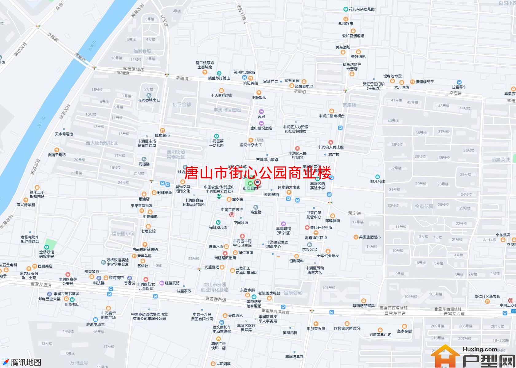 街心公园商业楼小区 - 户型网
