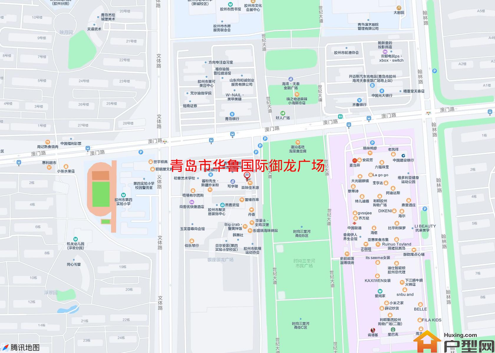 华鲁国际御龙广场小区 - 户型网