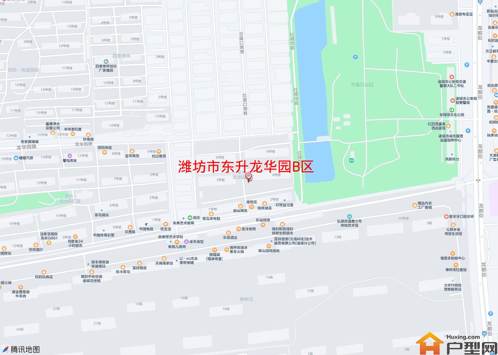 东升龙华园B区小区 - 户型网