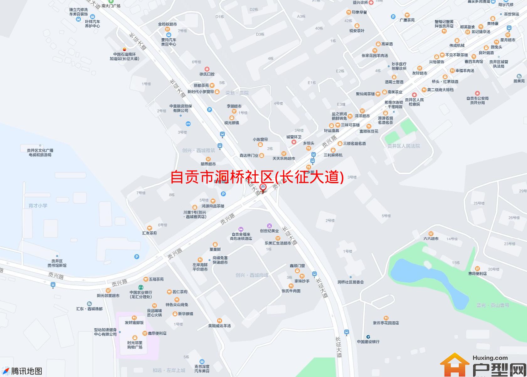洞桥社区(长征大道)小区 - 户型网