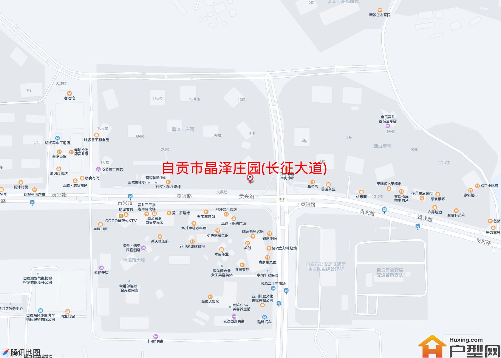 晶泽庄园(长征大道)小区 - 户型网