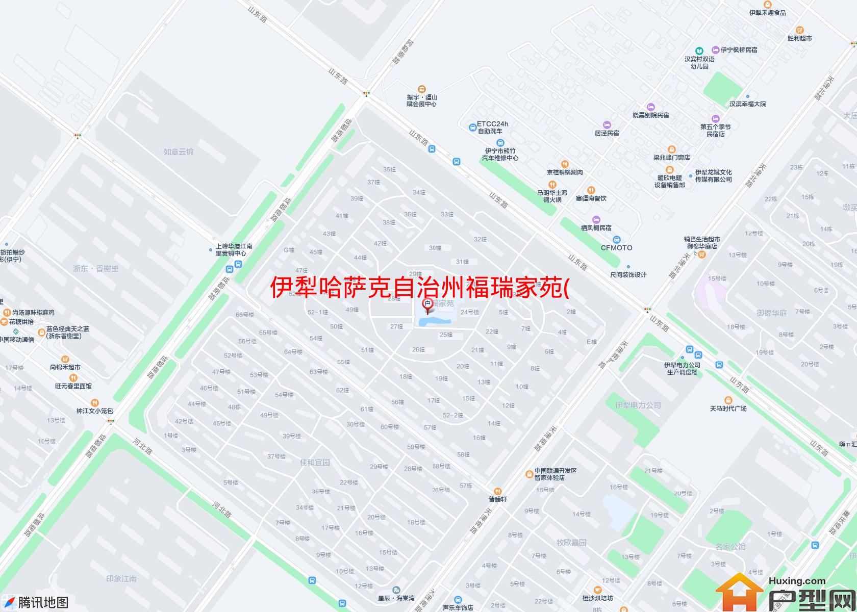 福瑞家苑(山东路)小区 - 户型网