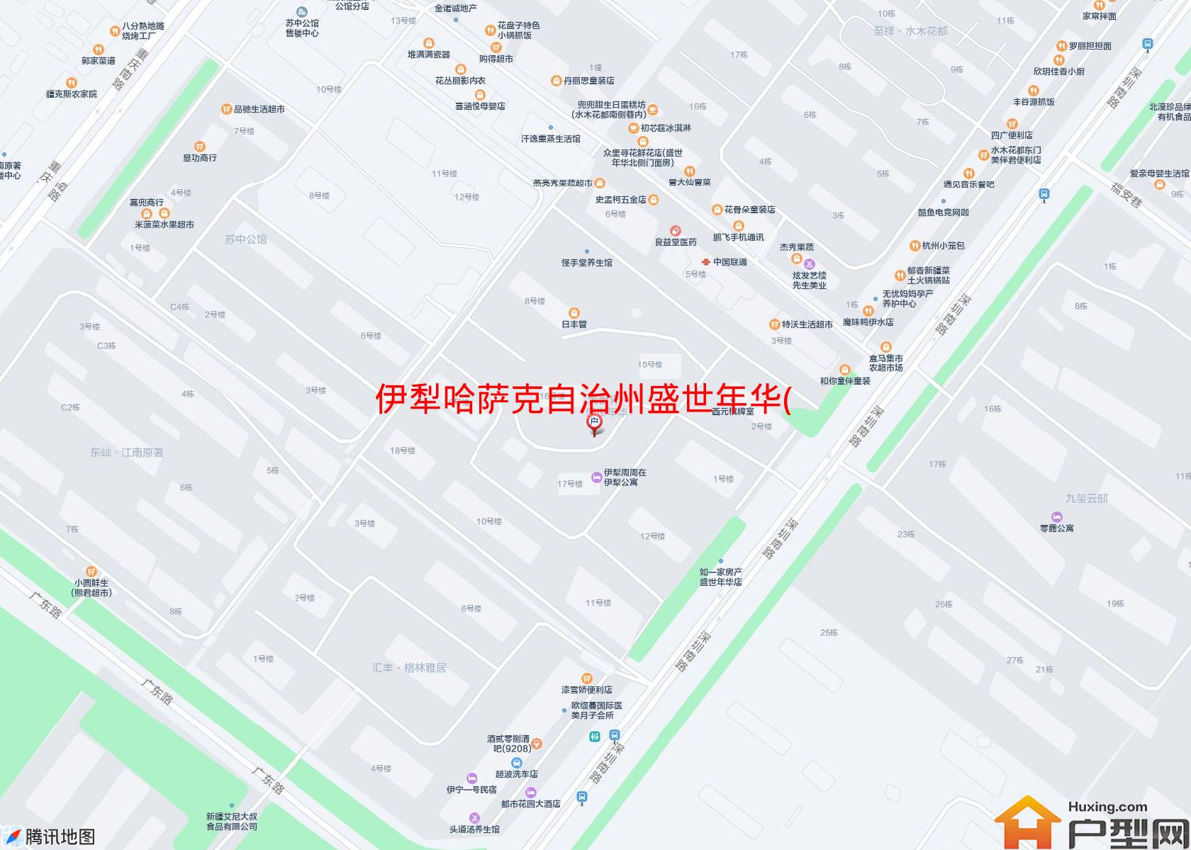盛世年华(重庆南路)小区 - 户型网
