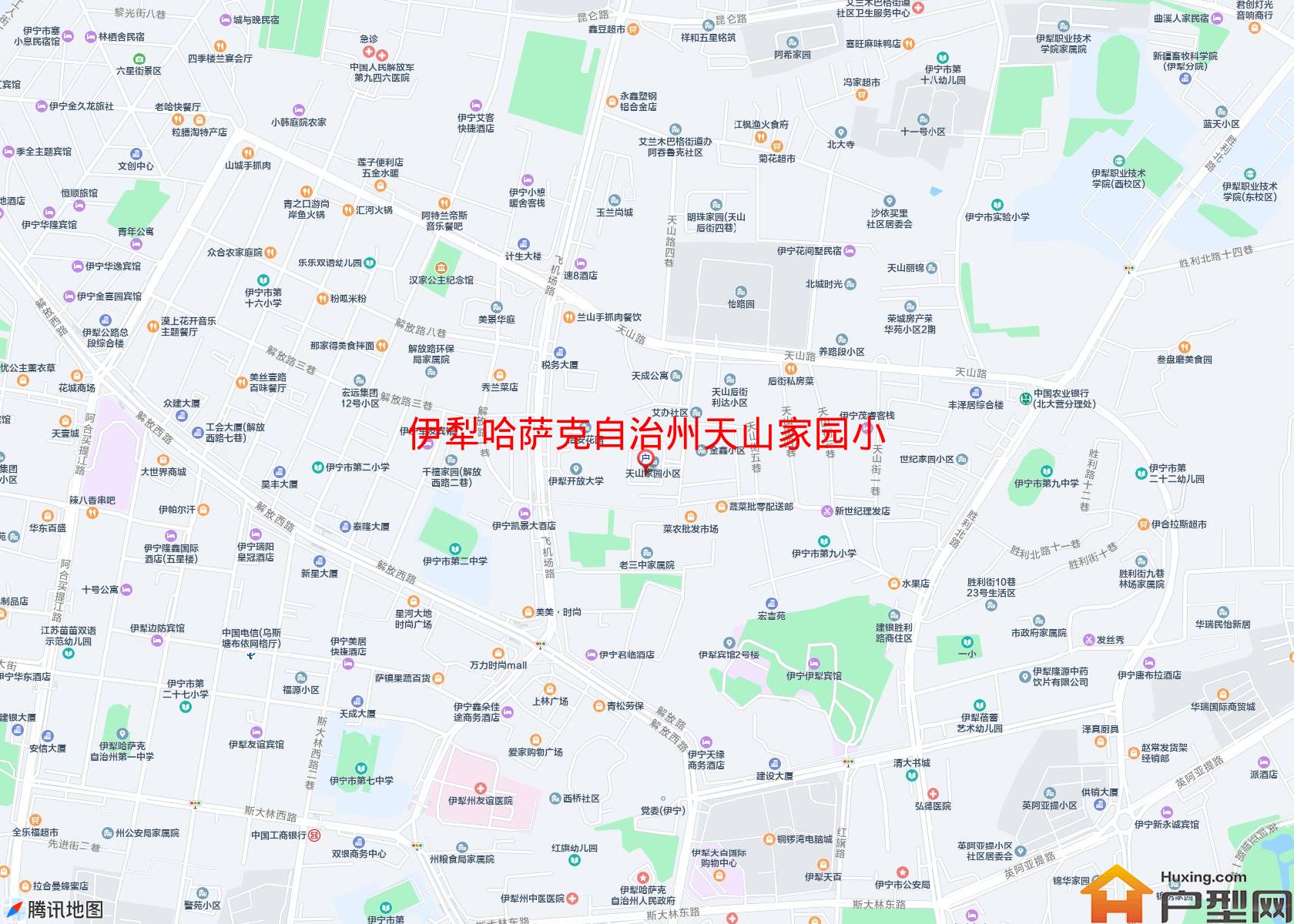 天山家园小区(天山后街40号)小区 - 户型网