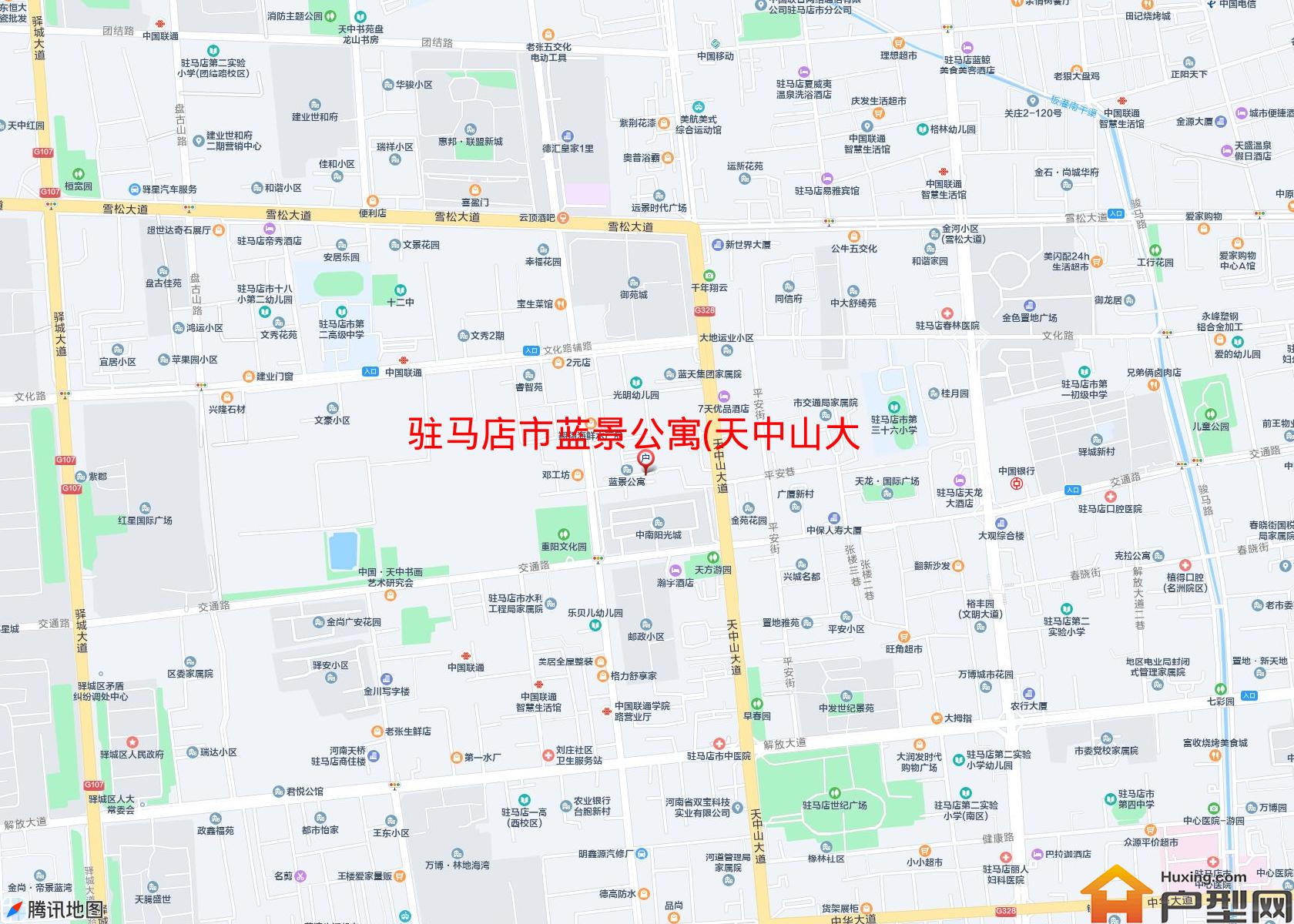 蓝景公寓(天中山大道)小区 - 户型网