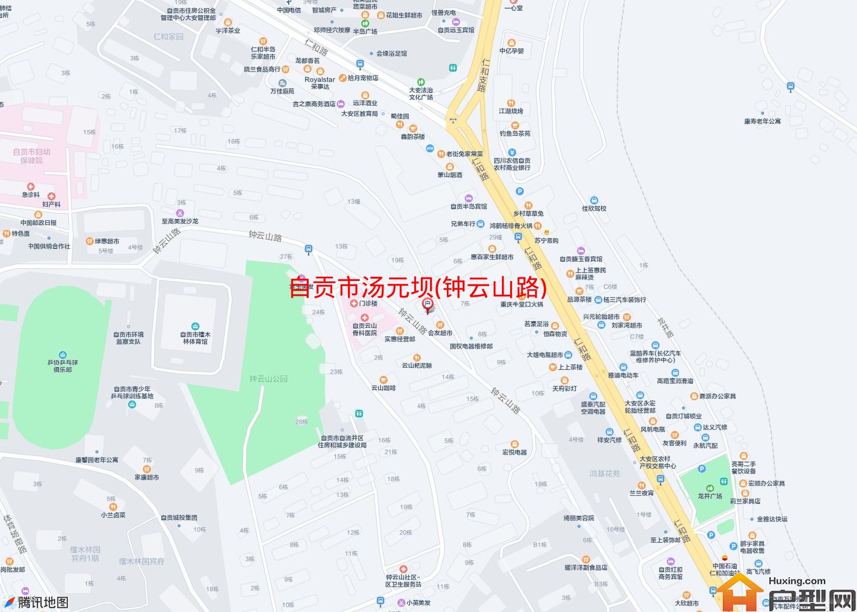 汤元坝(钟云山路)小区 - 户型网