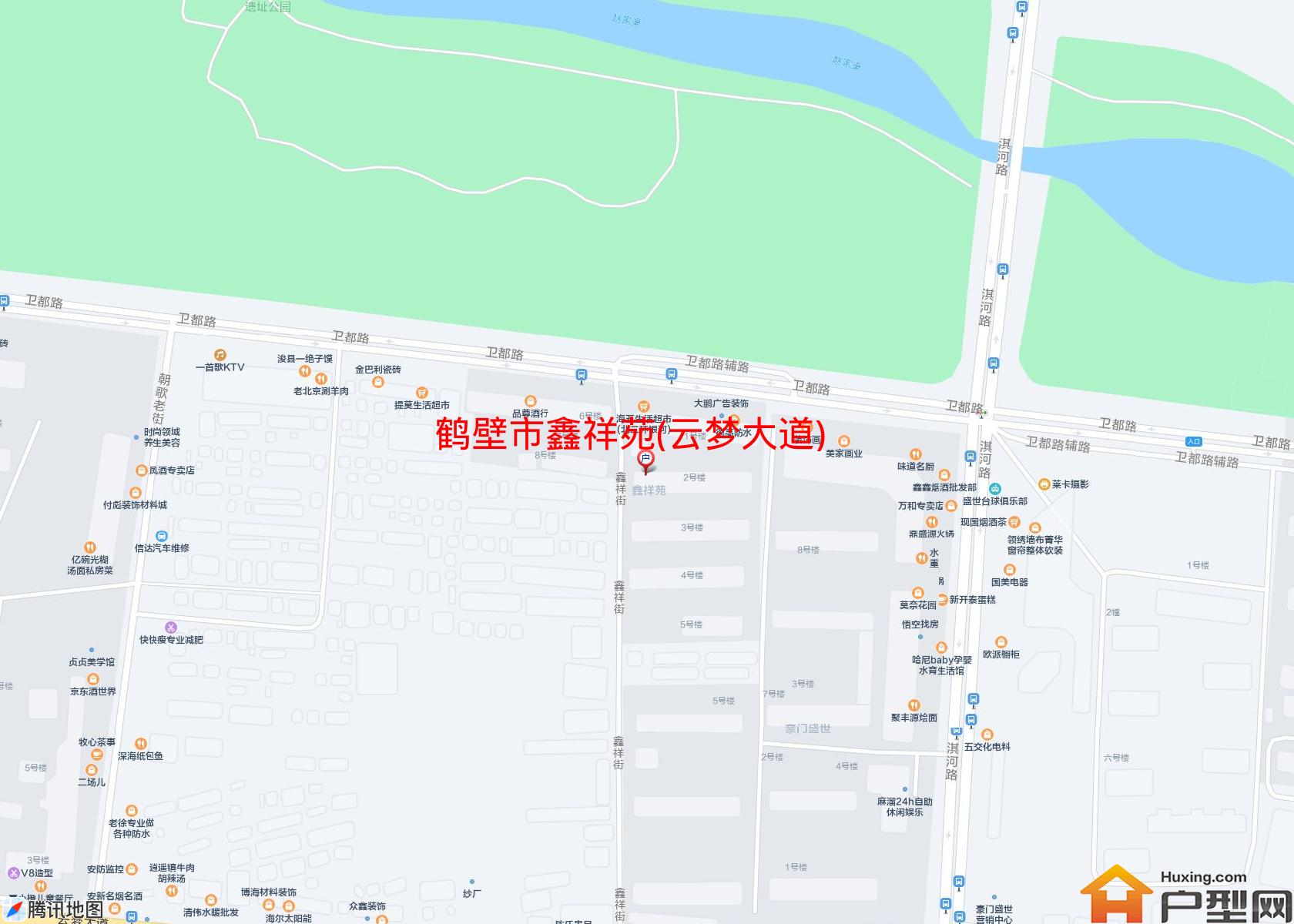 鑫祥苑(云梦大道)小区 - 户型网