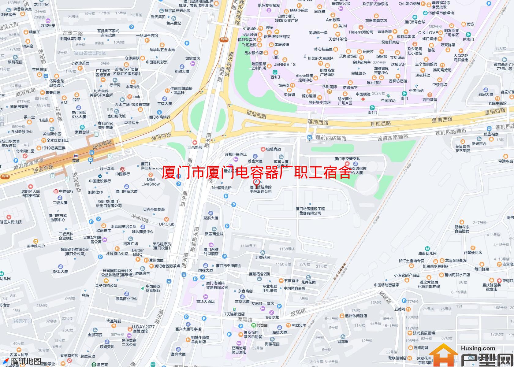厦门电容器厂职工宿舍楼小区 - 户型网