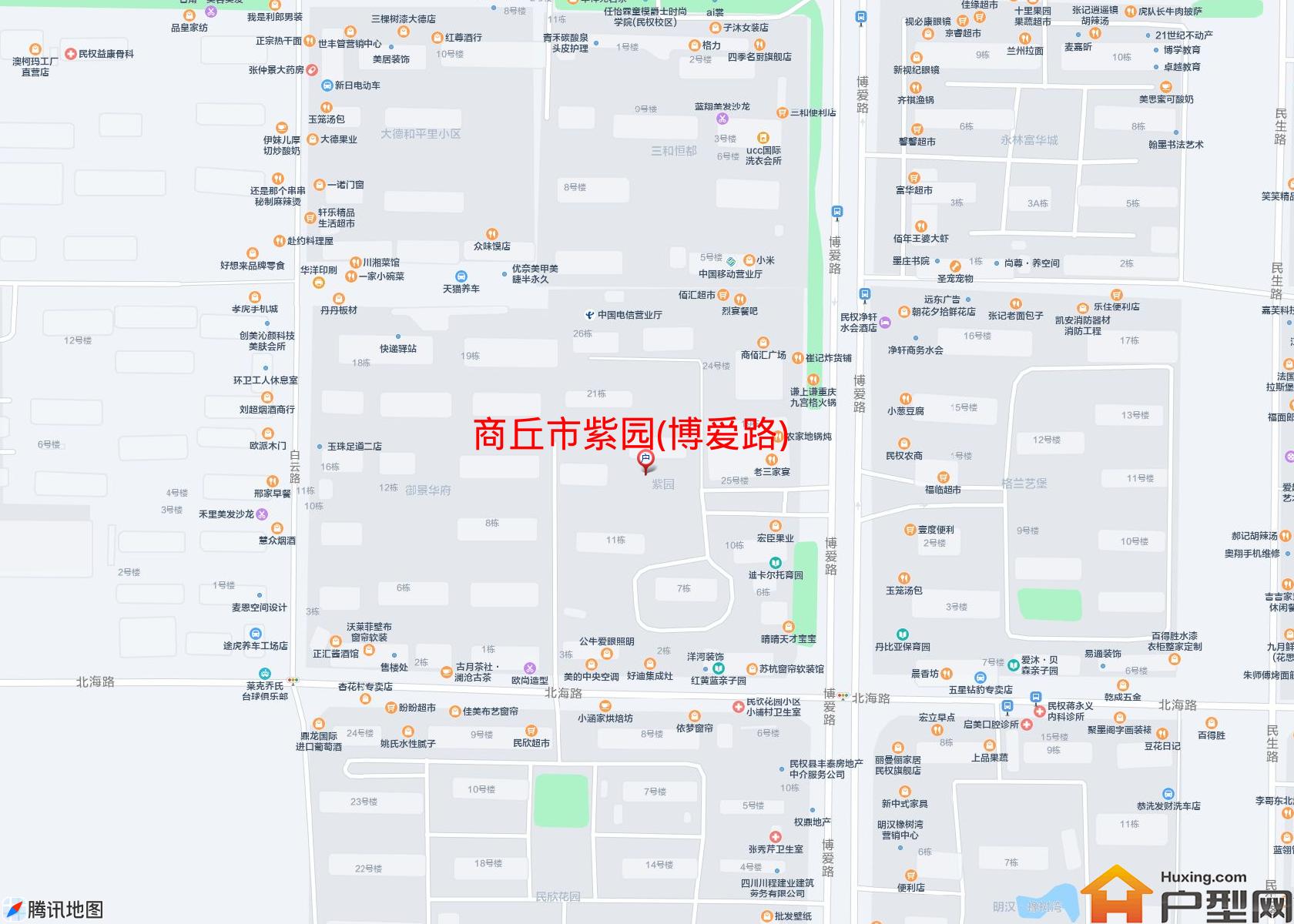 紫园(博爱路)小区 - 户型网