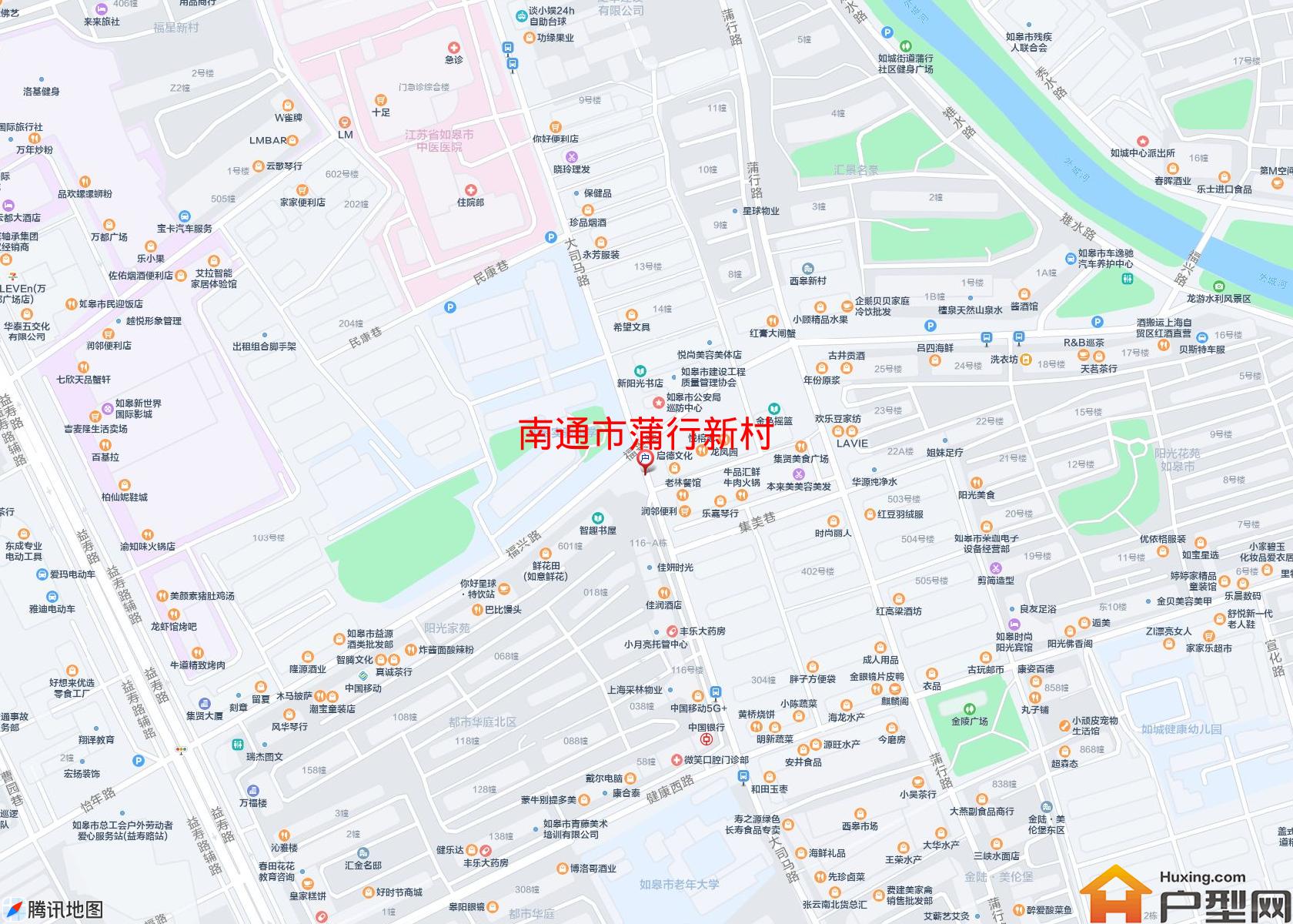 蒲行新村小区 - 户型网