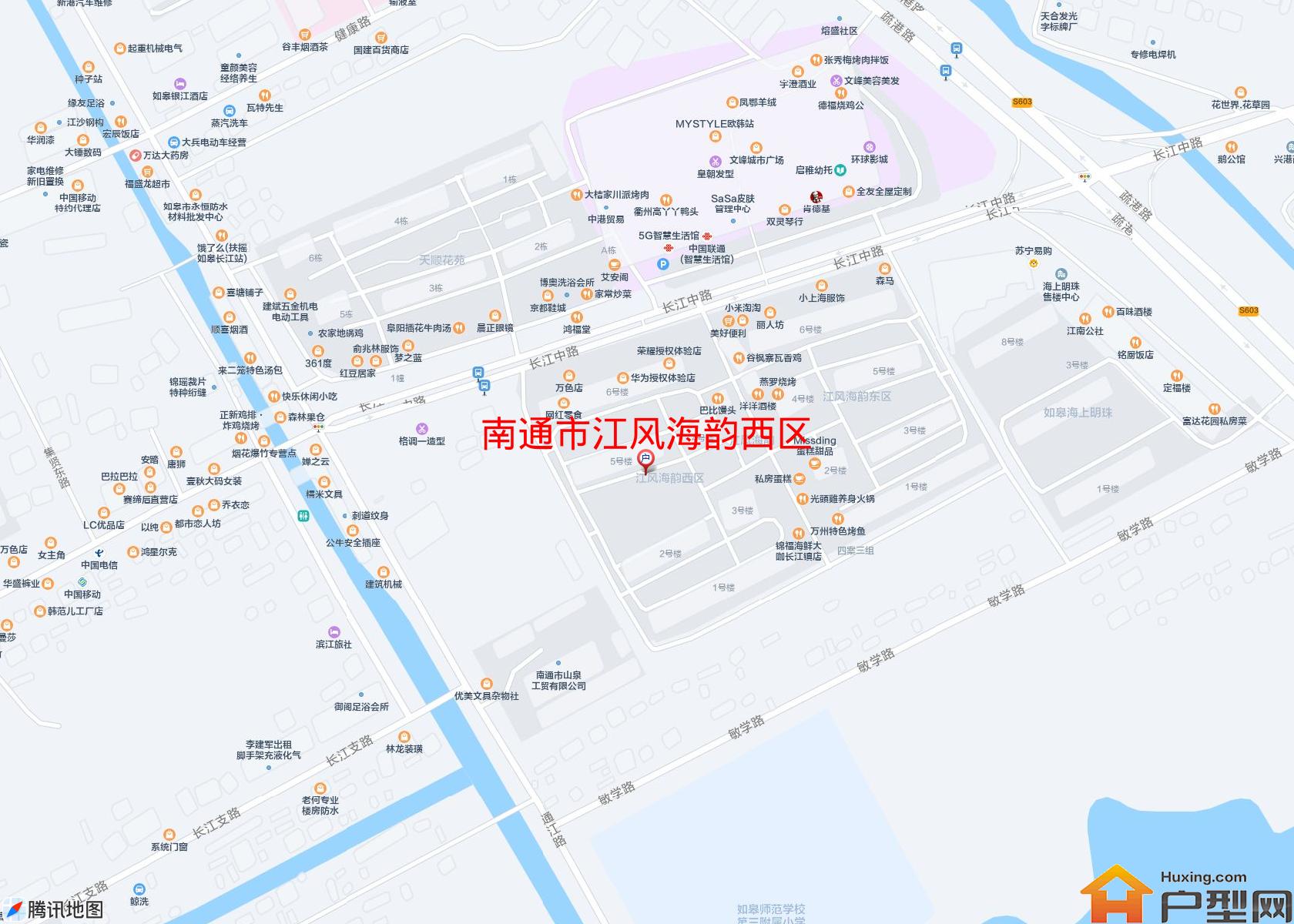 江风海韵西区小区 - 户型网