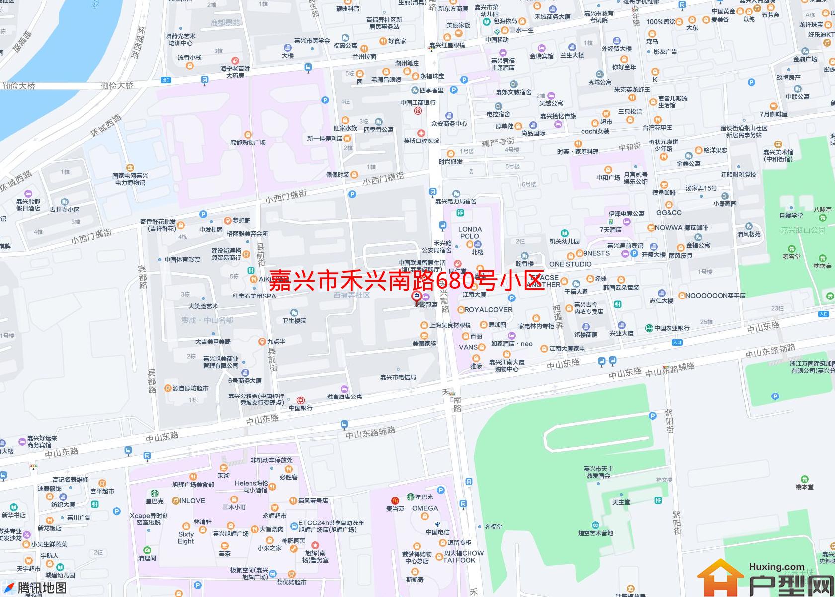 禾兴南路680号小区小区 - 户型网
