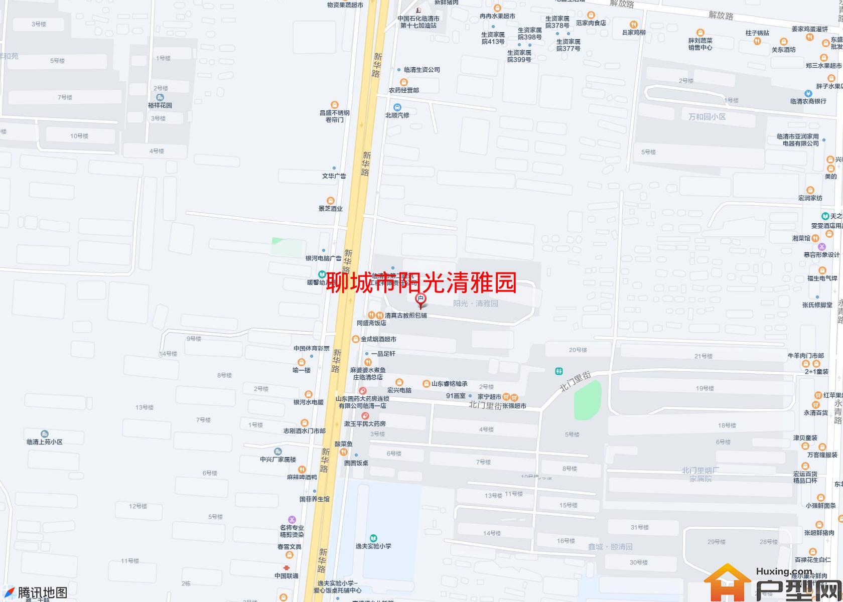 阳光清雅园小区 - 户型网