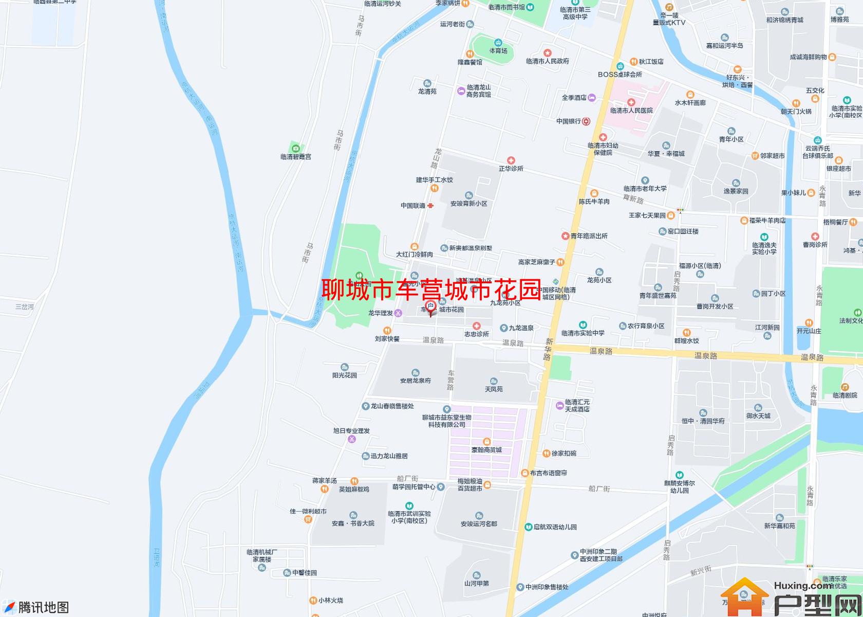 车营城市花园小区 - 户型网