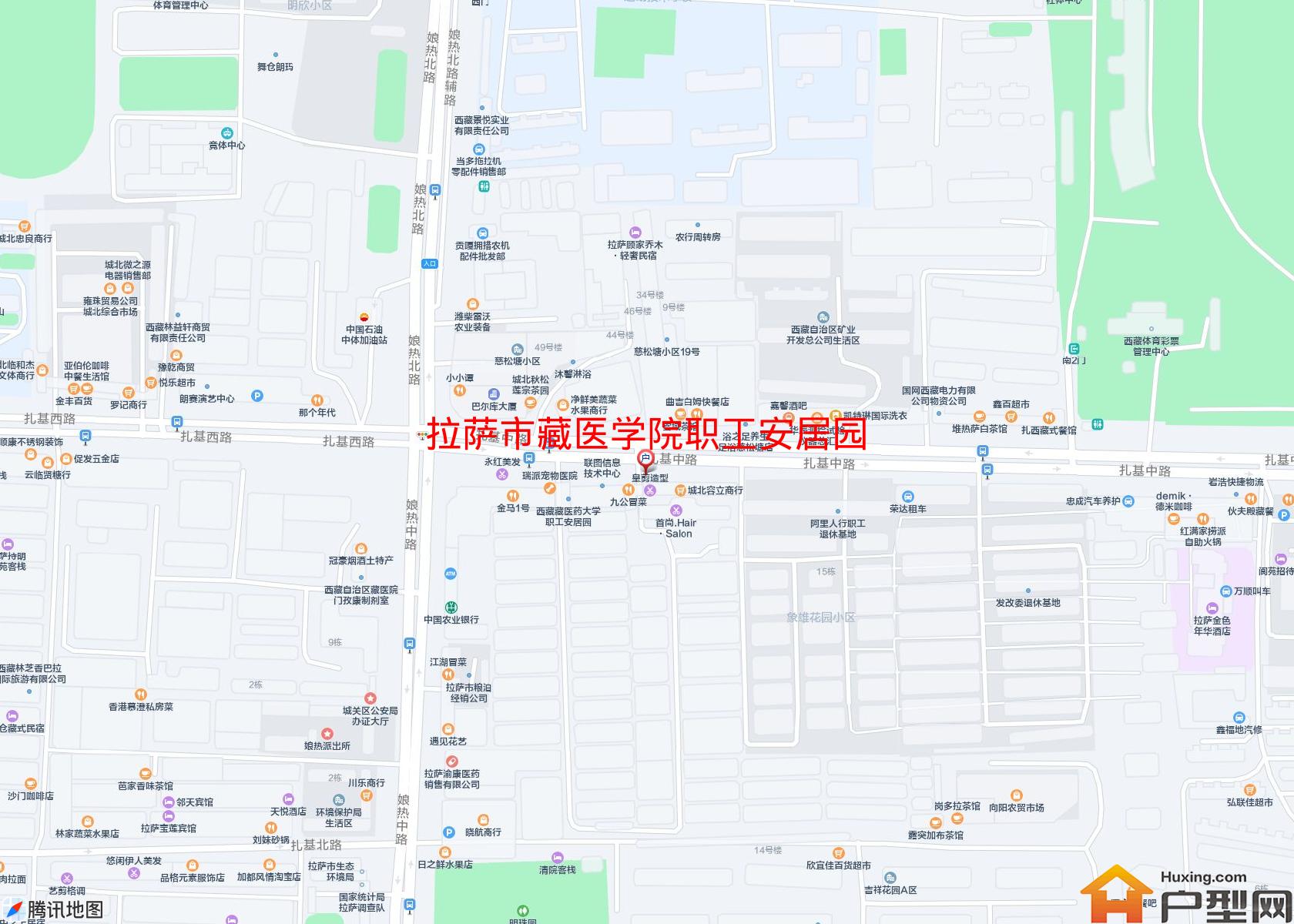 藏医学院职工安居园小区 - 户型网