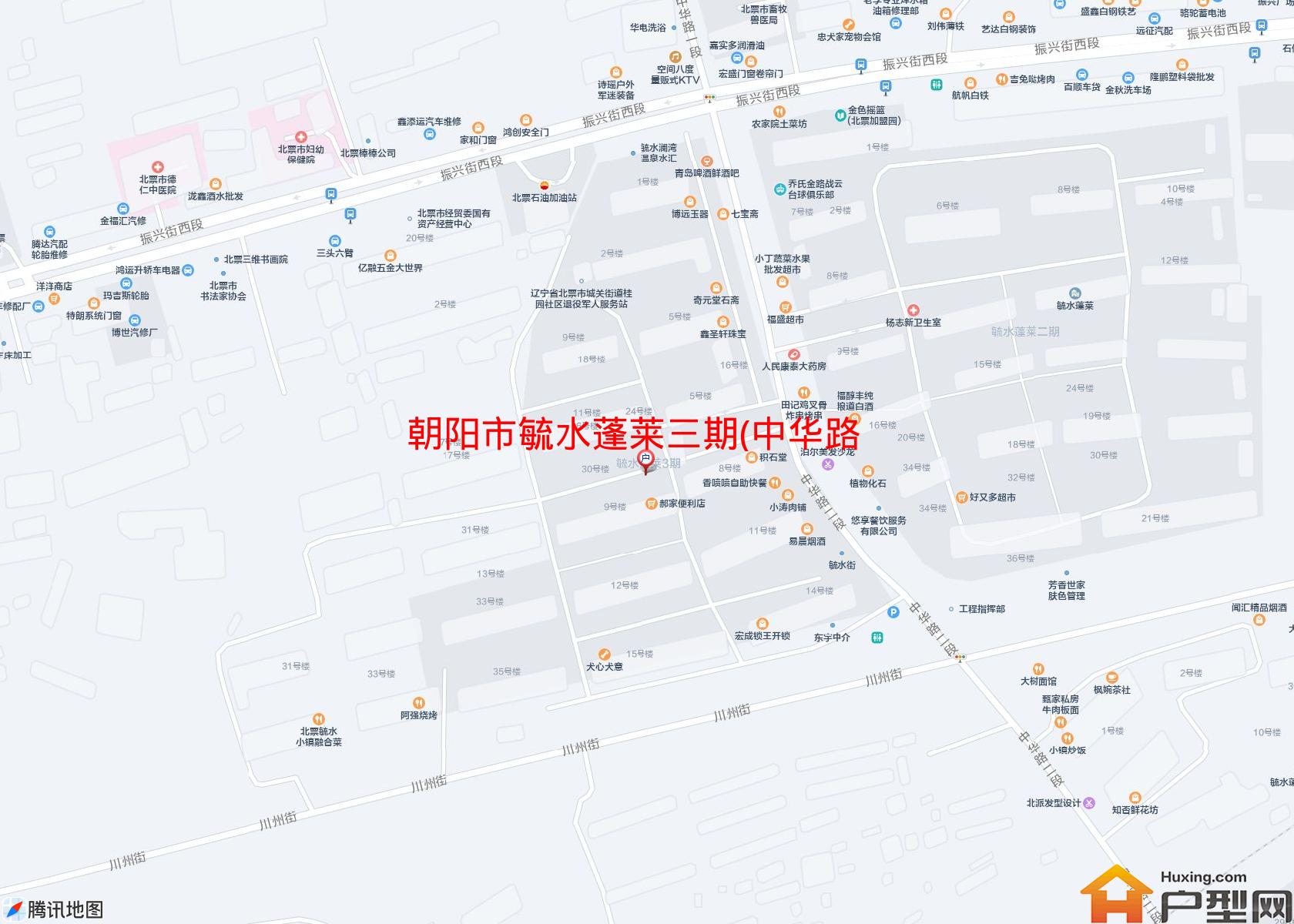 毓水蓬莱三期(中华路二段)小区 - 户型网