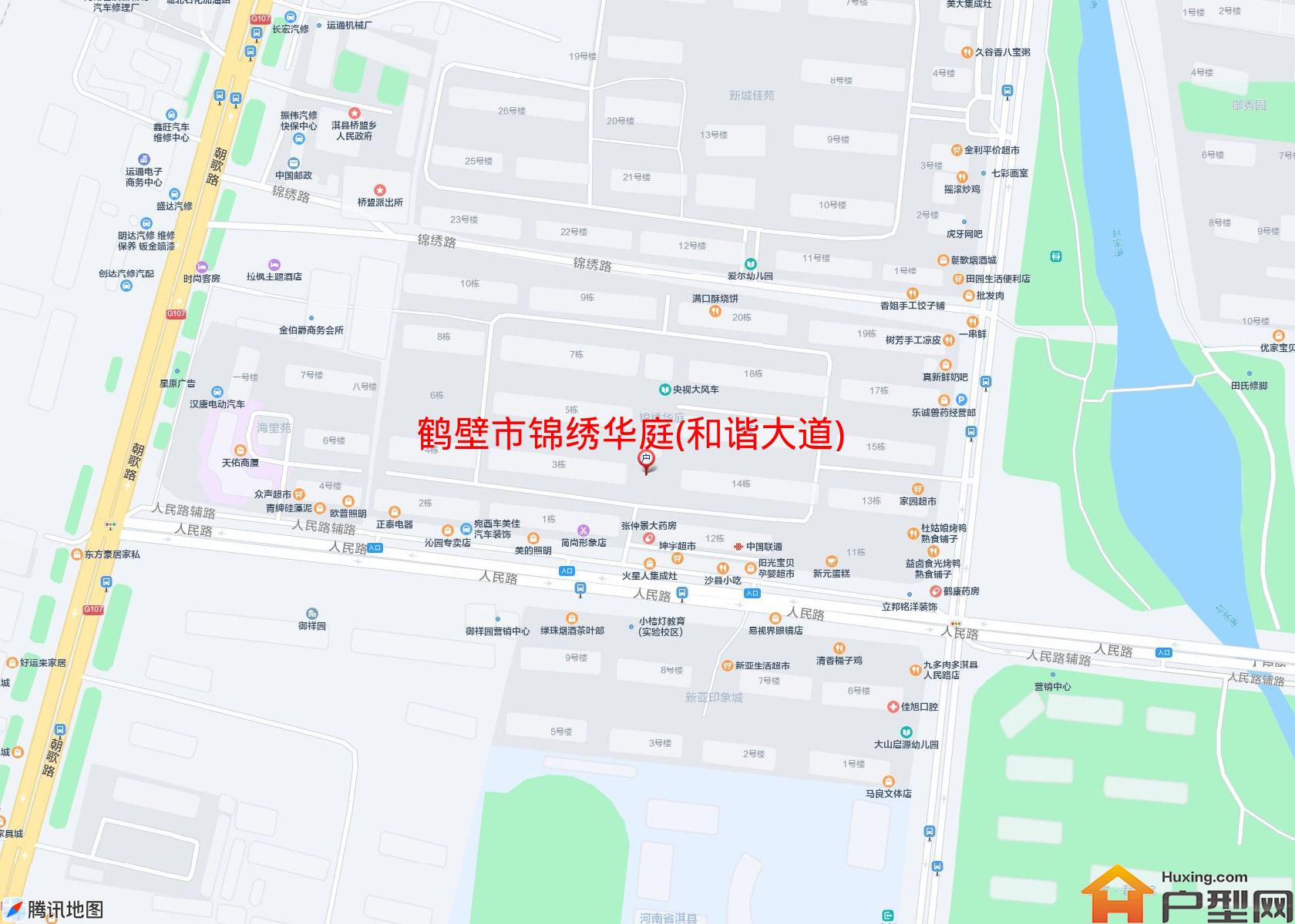锦绣华庭(和谐大道)小区 - 户型网