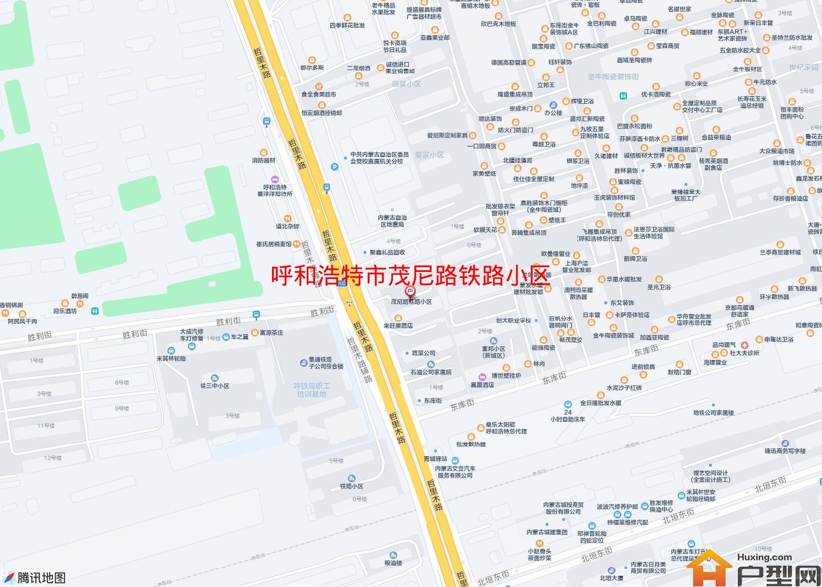 茂尼路铁路小区小区 - 户型网