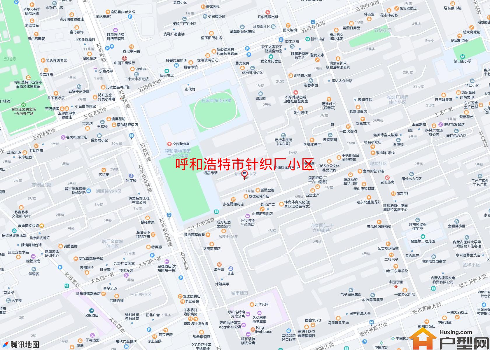 针织厂小区小区 - 户型网