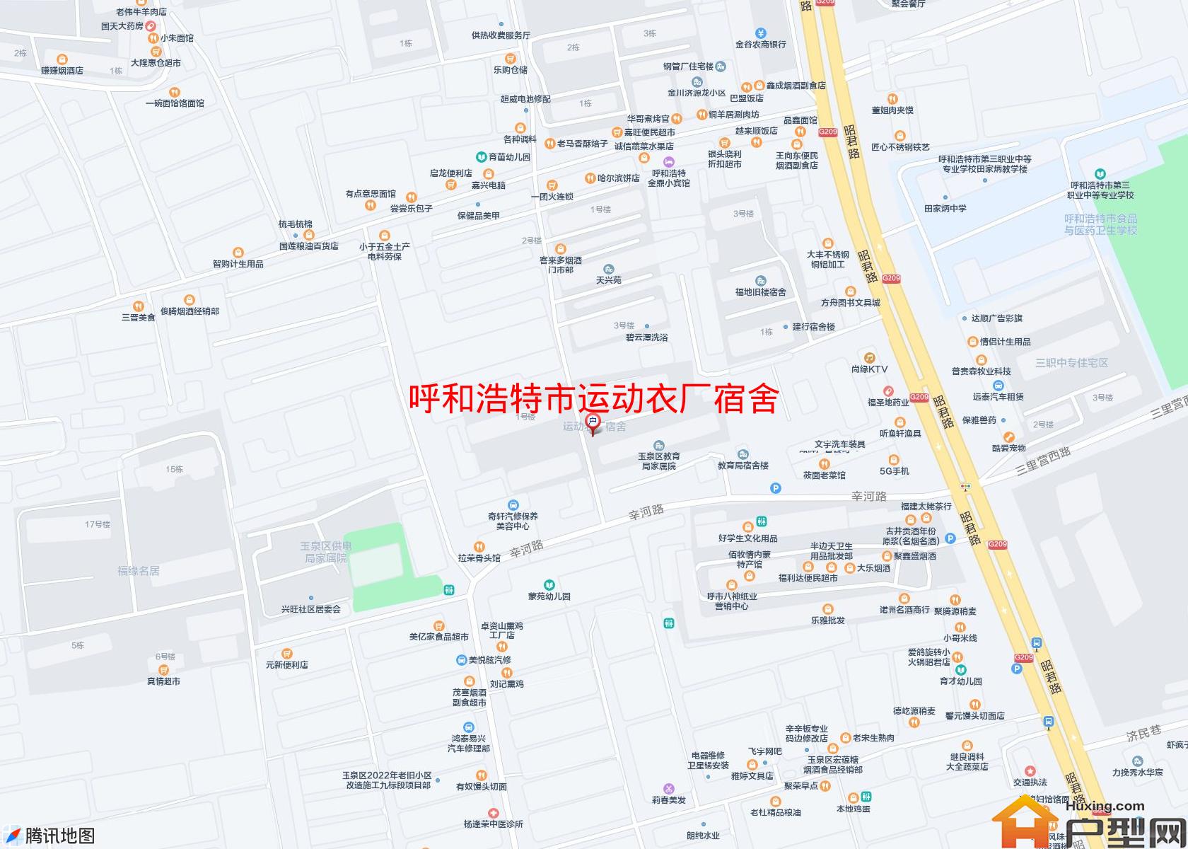 运动衣厂宿舍小区 - 户型网