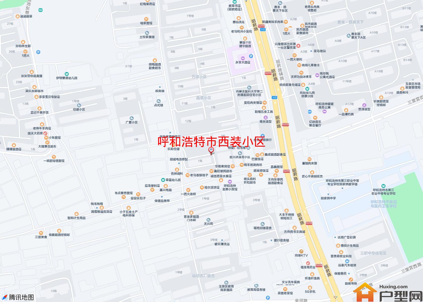 西装小区小区 - 户型网