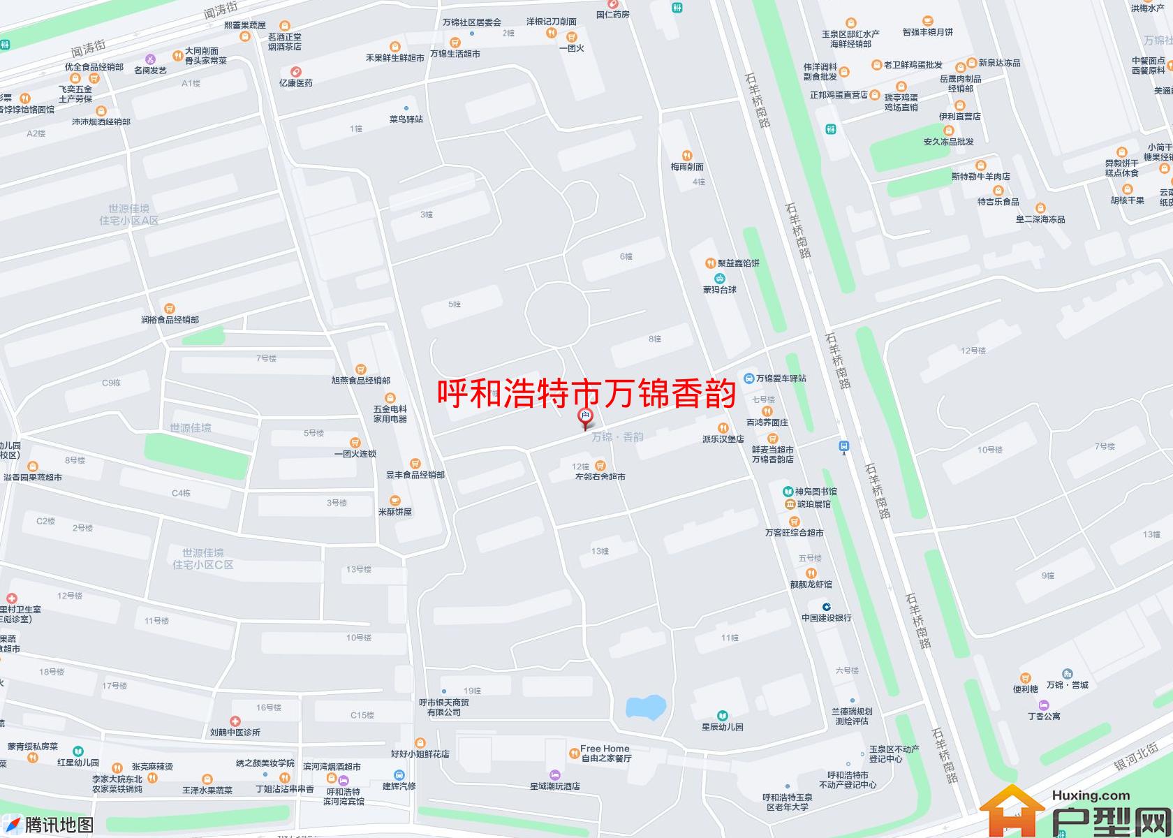 万锦香韵小区 - 户型网
