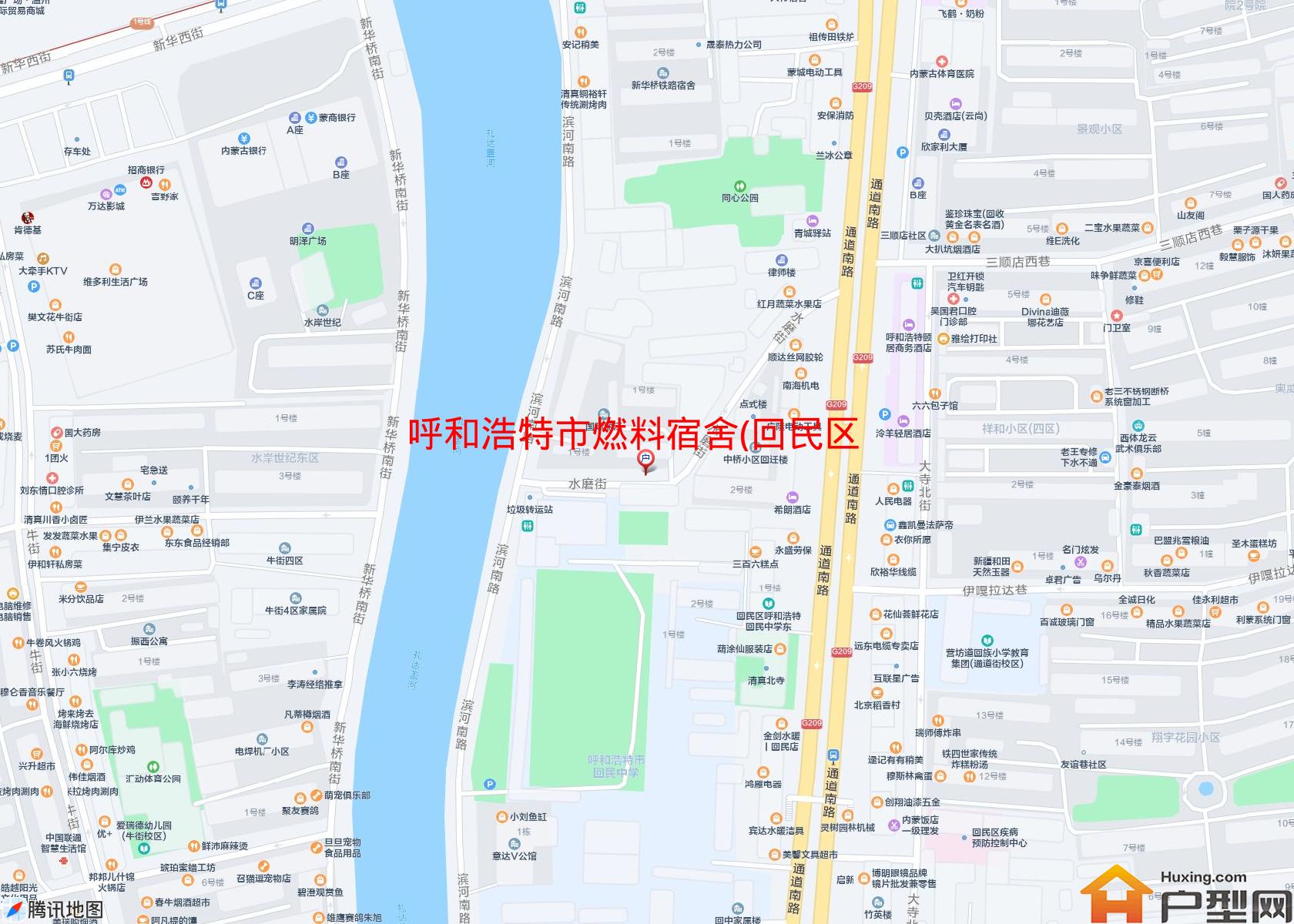 燃料宿舍(回民区)小区 - 户型网