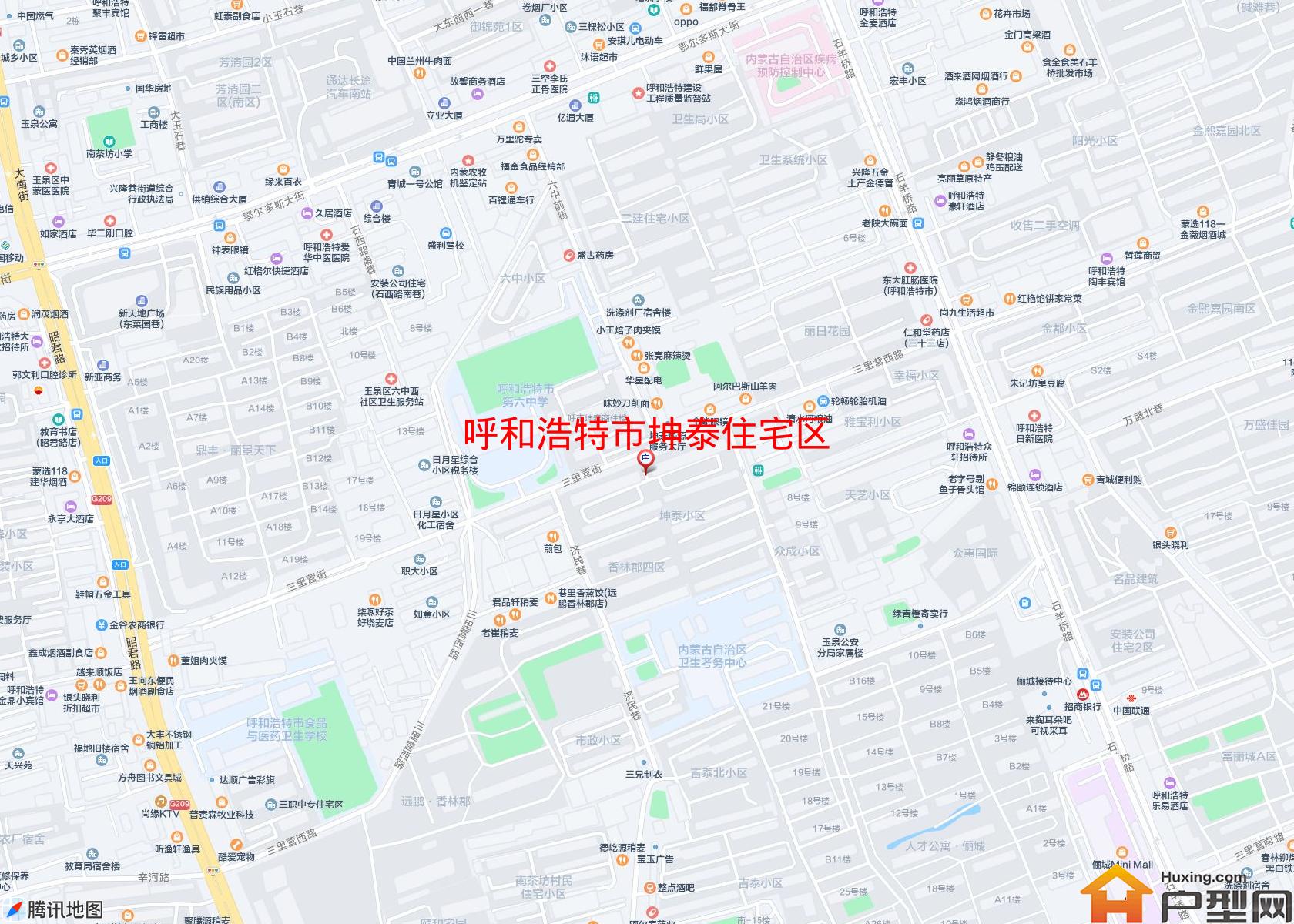 坤泰住宅区小区 - 户型网