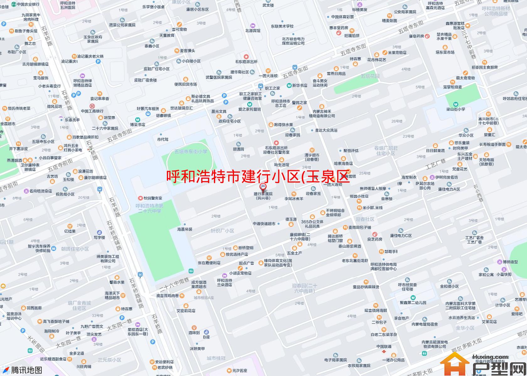 建行小区(玉泉区)小区 - 户型网