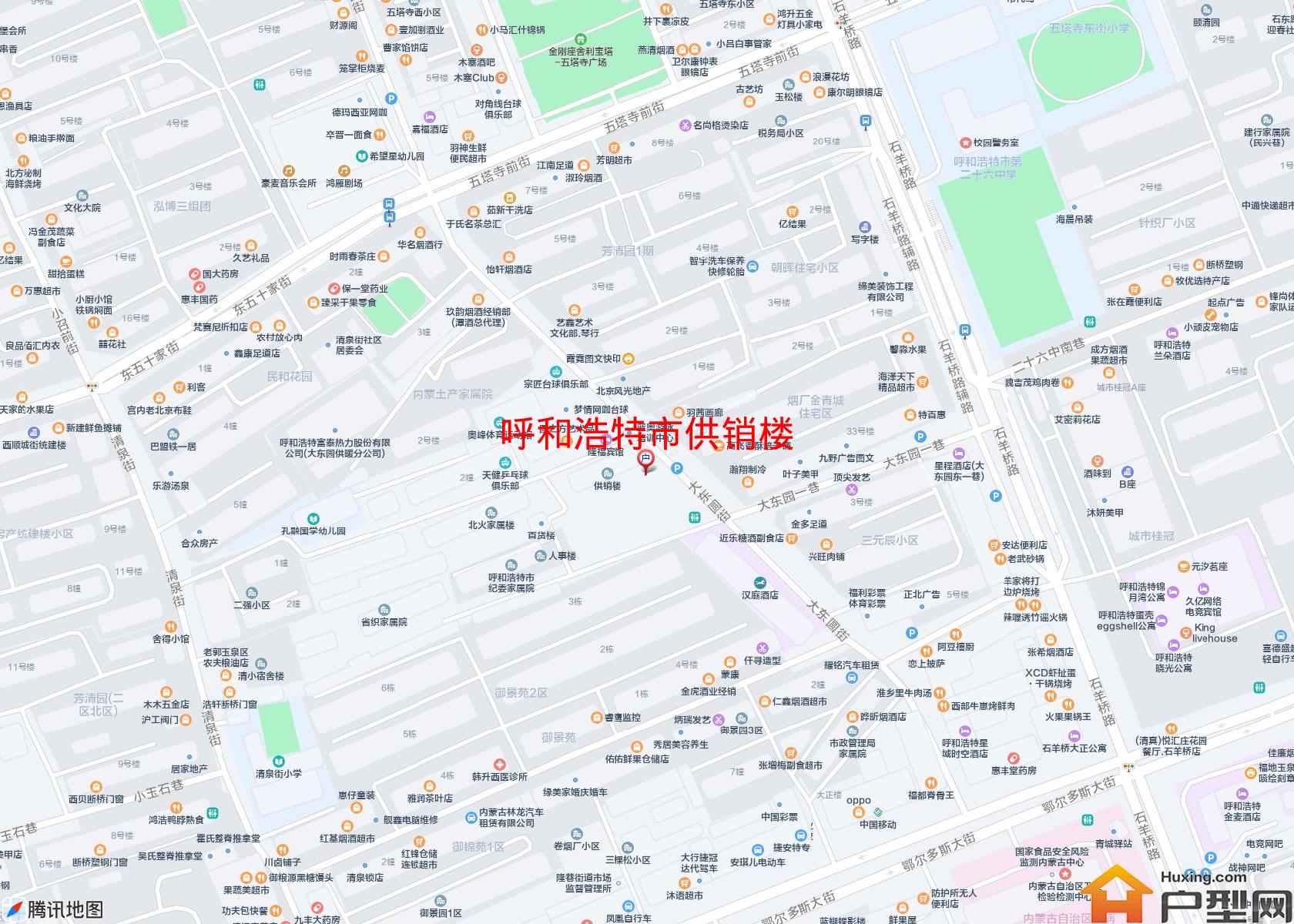 供销楼小区 - 户型网