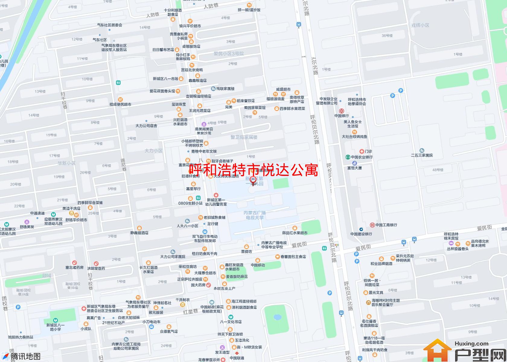 悦达公寓小区 - 户型网