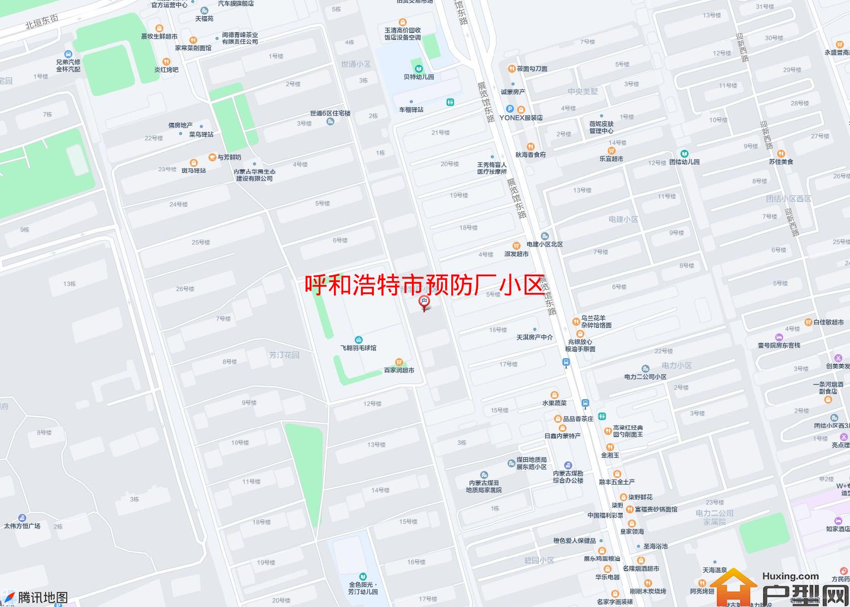 预防厂小区小区 - 户型网