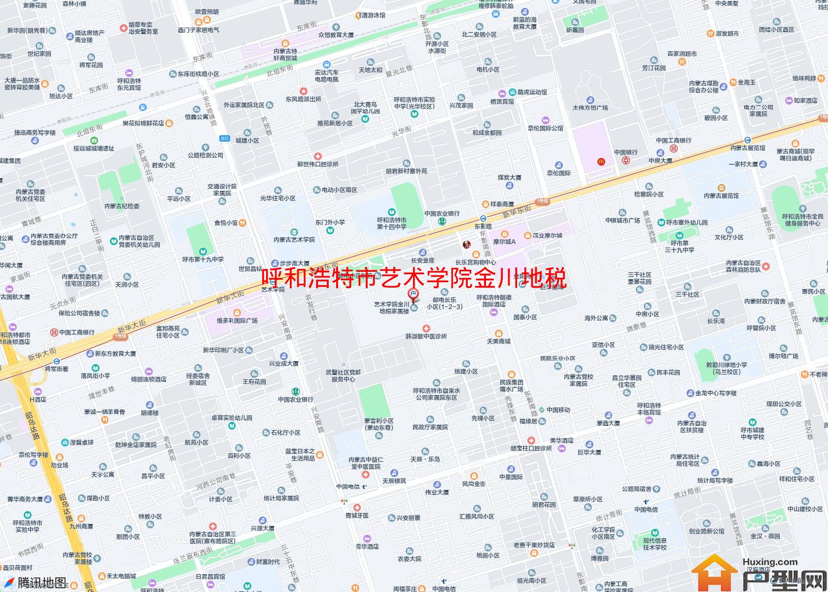 艺术学院金川地税家属楼小区 - 户型网